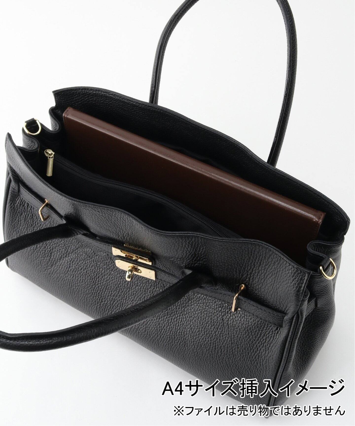AULENTTI/オウレンティ】レザートートWITHベルト（トートバッグ 