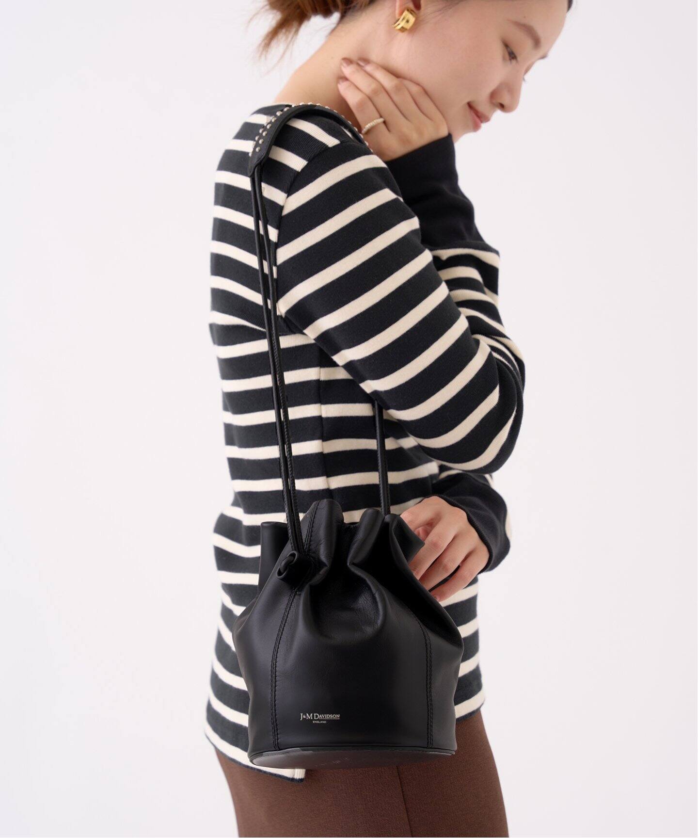 J&M DAVIDSON/J&Mデヴィッドソン】NUBE BUCKET MINI / ヌーベバケット 