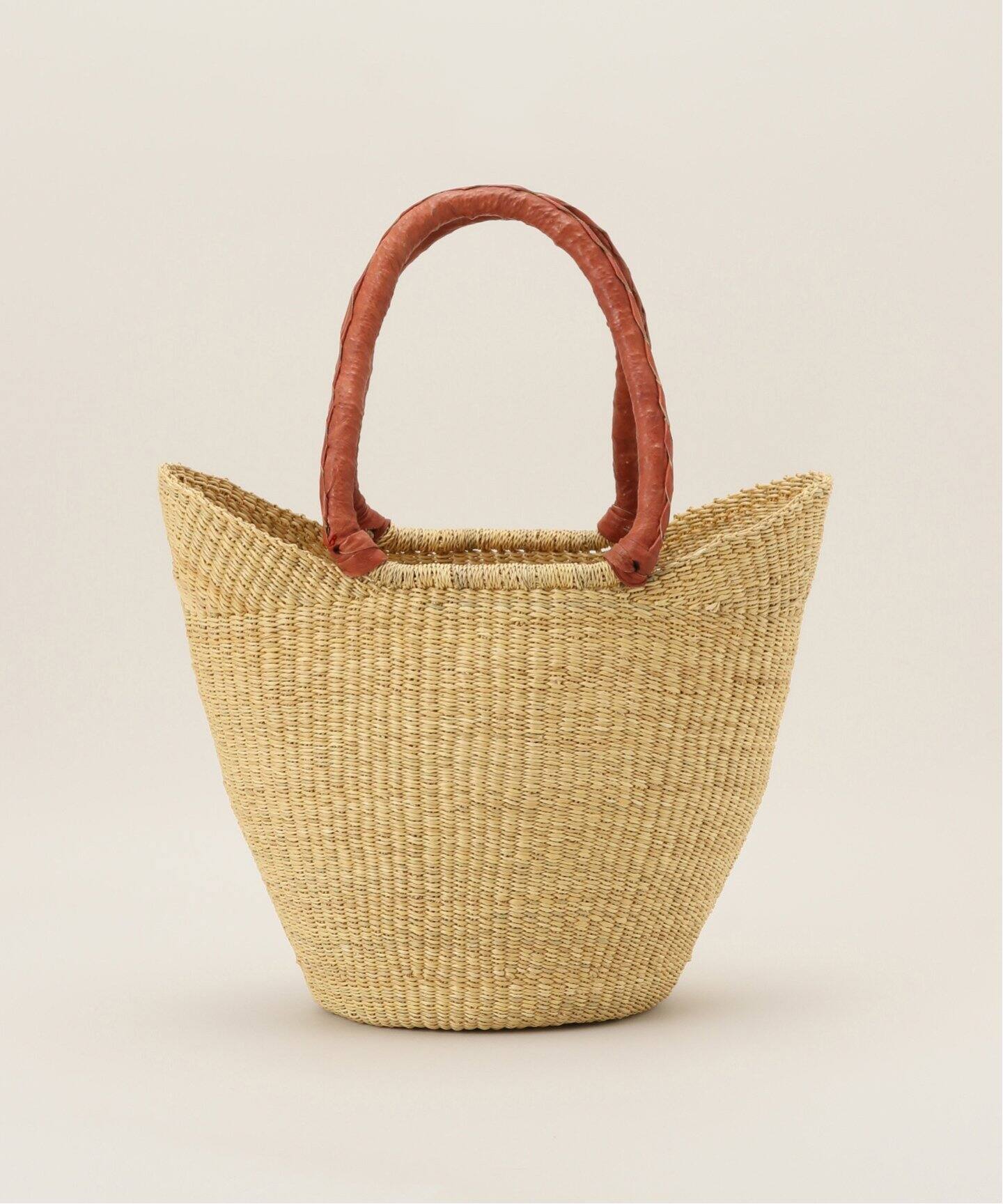 アフリカンスクエアー カゴバッグ マルゾコ M（かごバッグ）｜IENA  