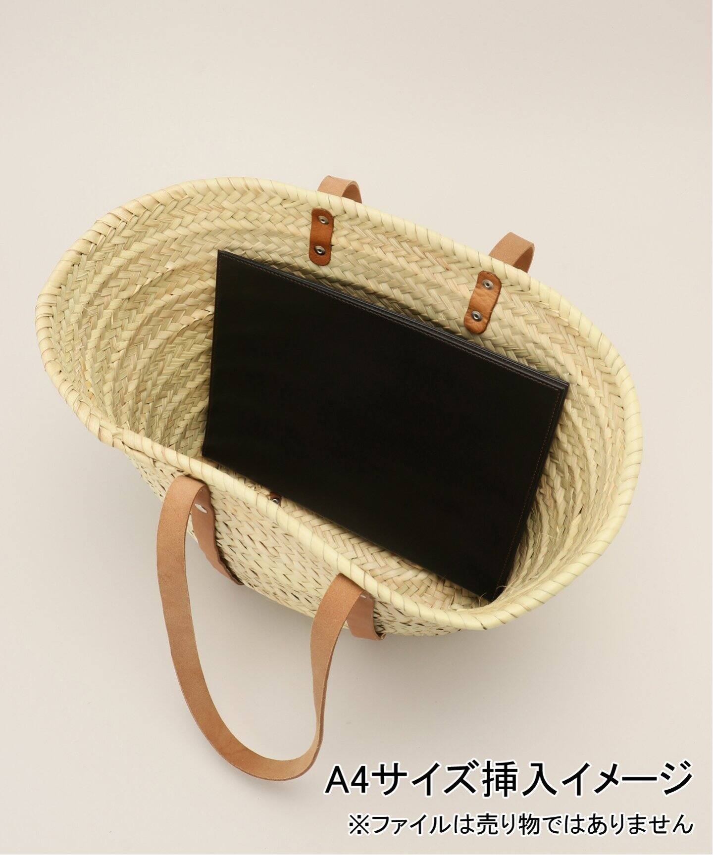 アフリカンスクエア- カゴバッグ ドーム M（かごバッグ）｜IENA  