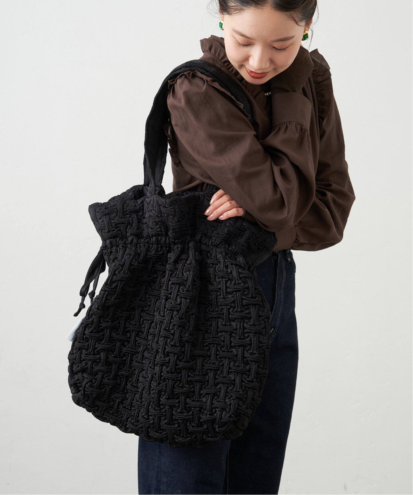 追加》【HOFMANN/ホフマン】サテントートバッグ（トートバッグ）｜IENA  