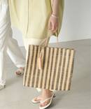 【ELESAC/エルサック】PAPIRO L STRIPEトートバッグ