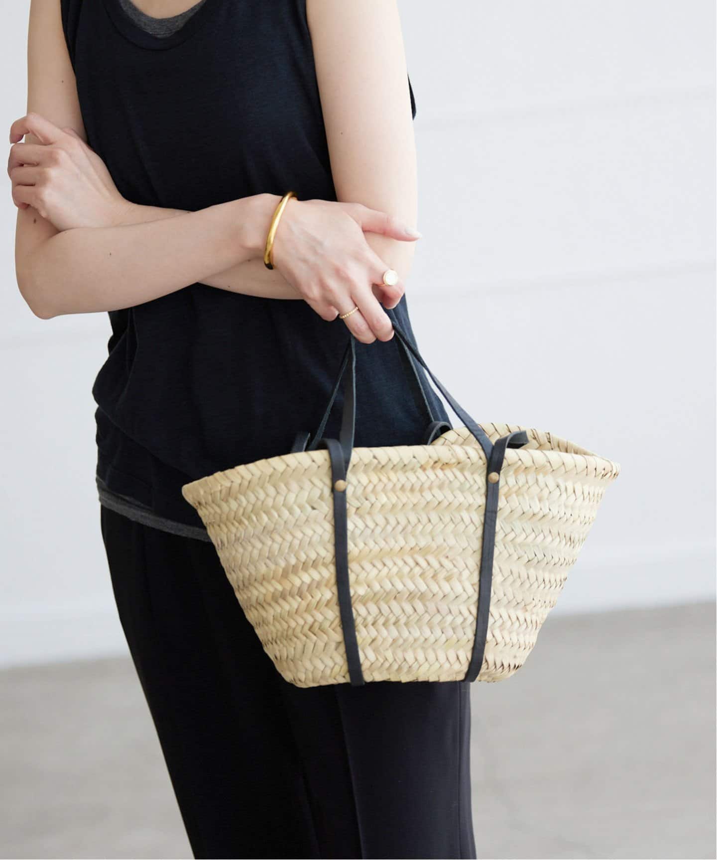 KECH LeS ESSENTIELS/ケシュルエッセンシャル】2WAYカゴバッグ