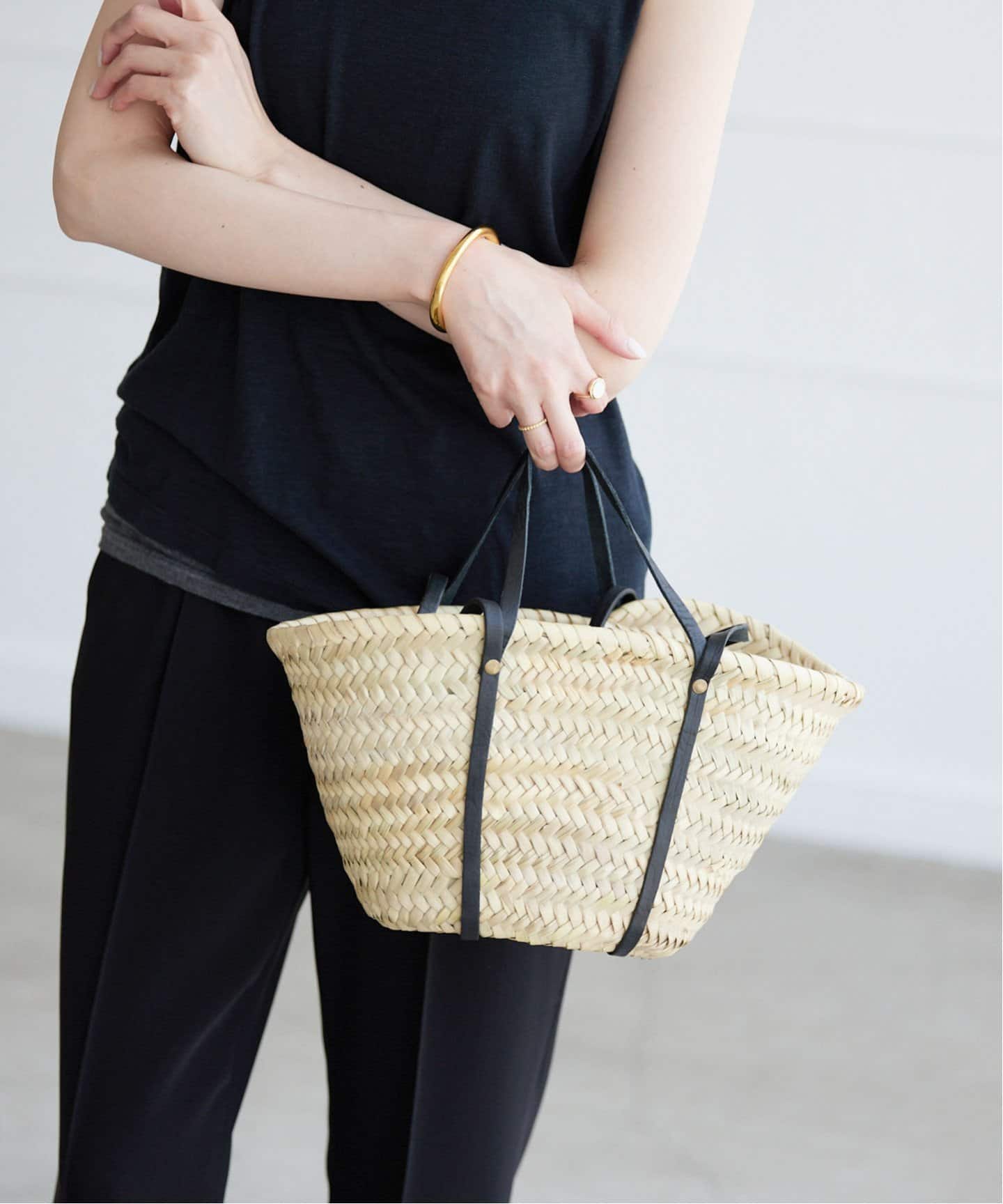 KECH LeS ESSENTIELS/ケシュルエッセンシャル】2WAYカゴバッグ