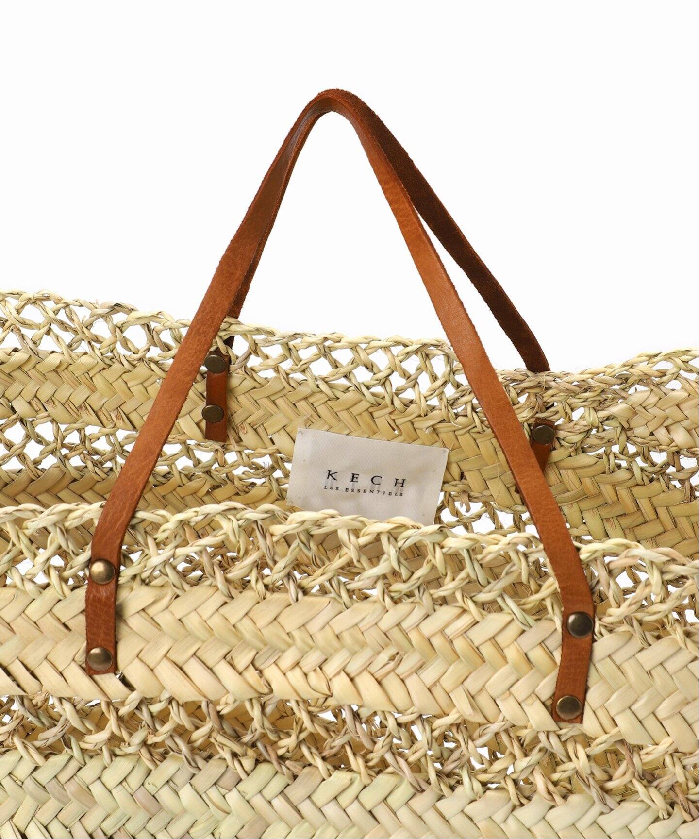 KECH LeS ESSENTIELS/ケシュルエッセンシャル】OPEN WEAVEカゴ  