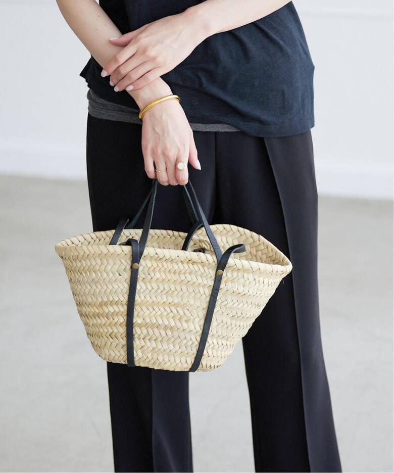 WEB限定追加》【KECH LeS ESSENTIELS】2WAYカゴバッグ（かご  