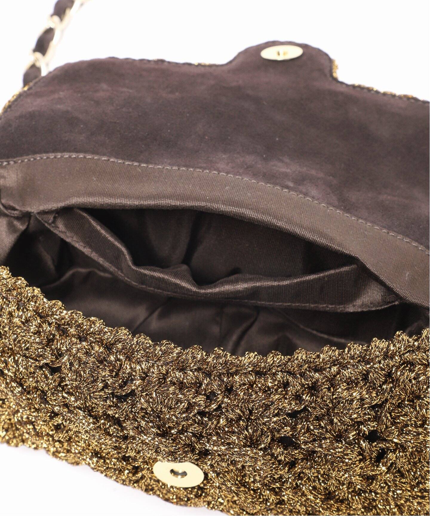 Caterina Bertini/カテリナ ベルティーニ】チェーンショルダーラメ  