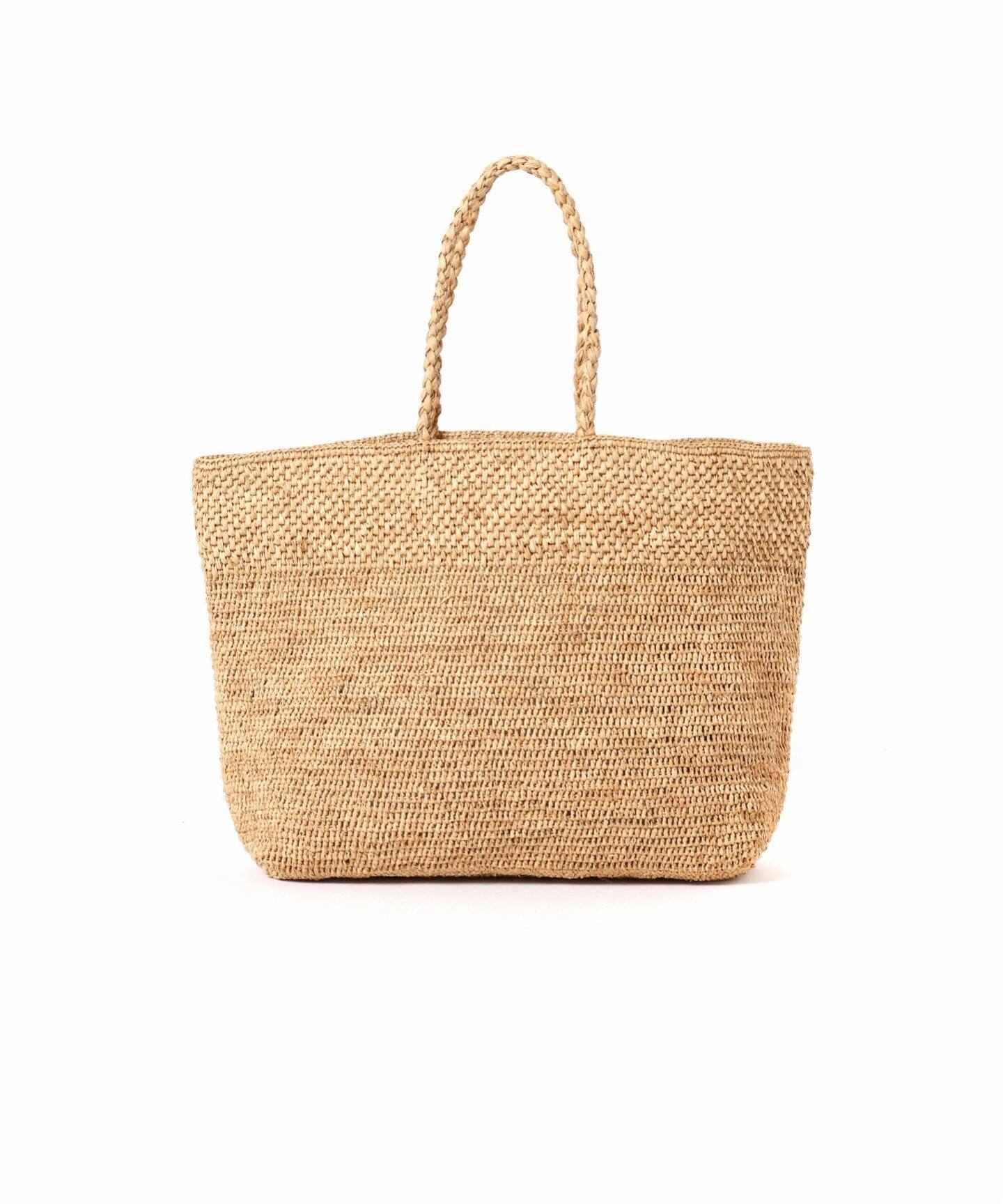 RAFFIA LECTANGLE BASKET バッグ（かごバッグ）｜Plage（プラージュ  