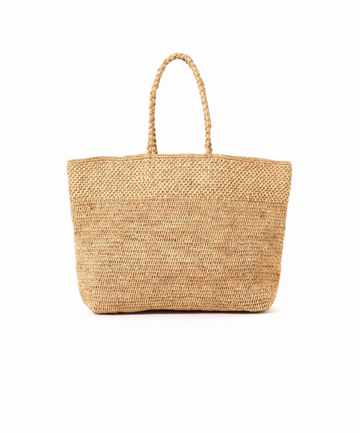 RAFFIA LECTANGLE BASKET バッグ（かごバッグ）｜Plage（プラージュ  