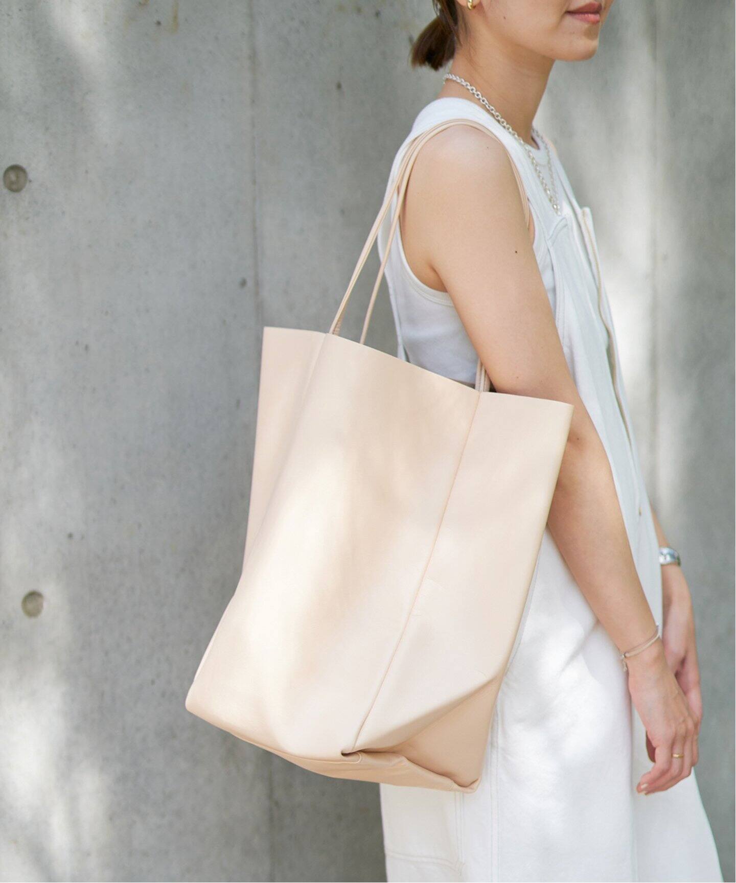 【SCUE/スキュー】 LONG STRAP LARGE TOTE バッグ（トートバッグ）｜Plage（プラージュ）の通販｜BAYCREW’S STORE