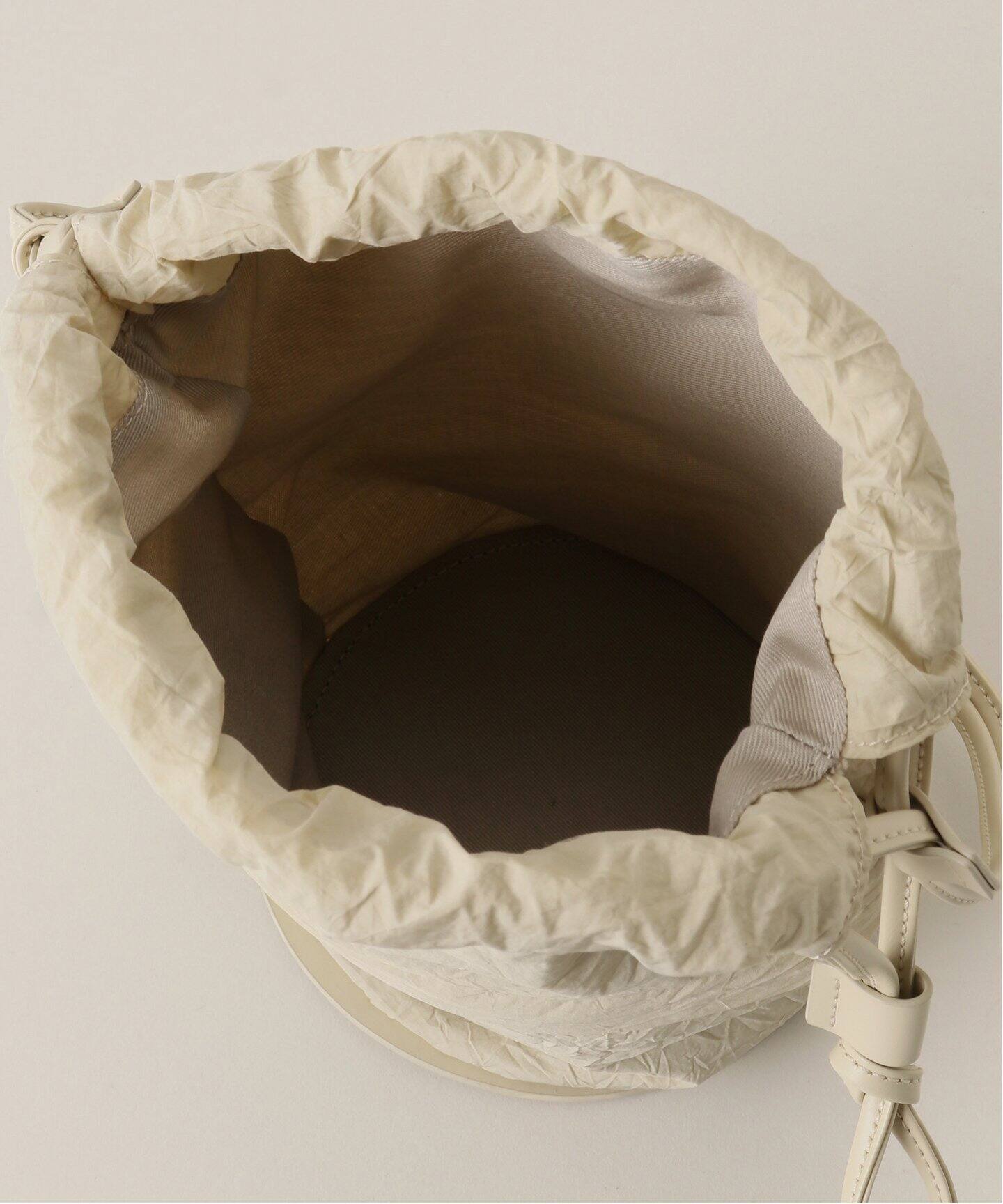 Plage KABINETT DRAWSTRING WRINKLE バッグ