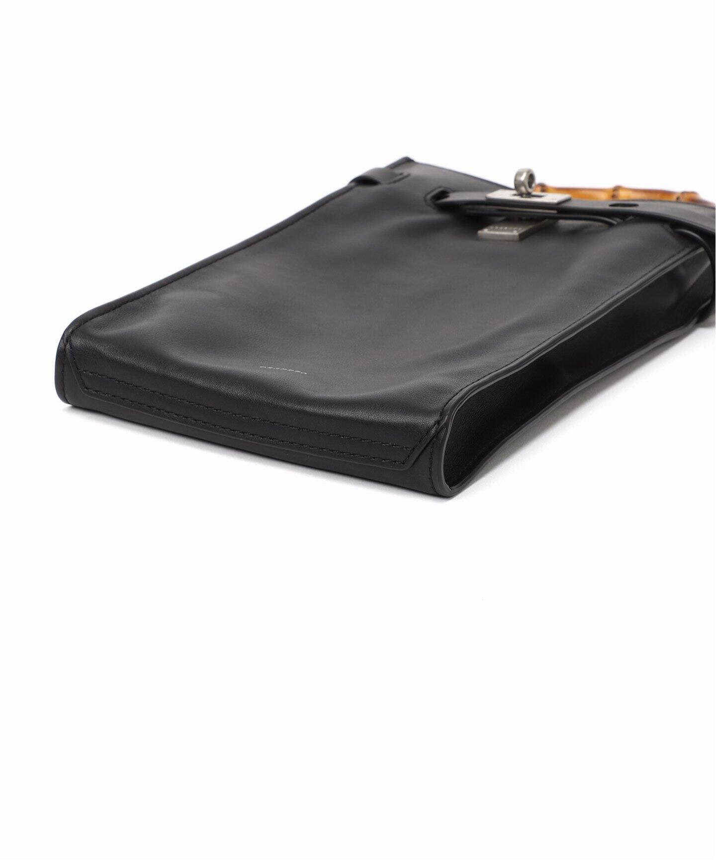 ORSETTO/オルセット】 別注 METALLO BAMBOO ショルダーバッグ  