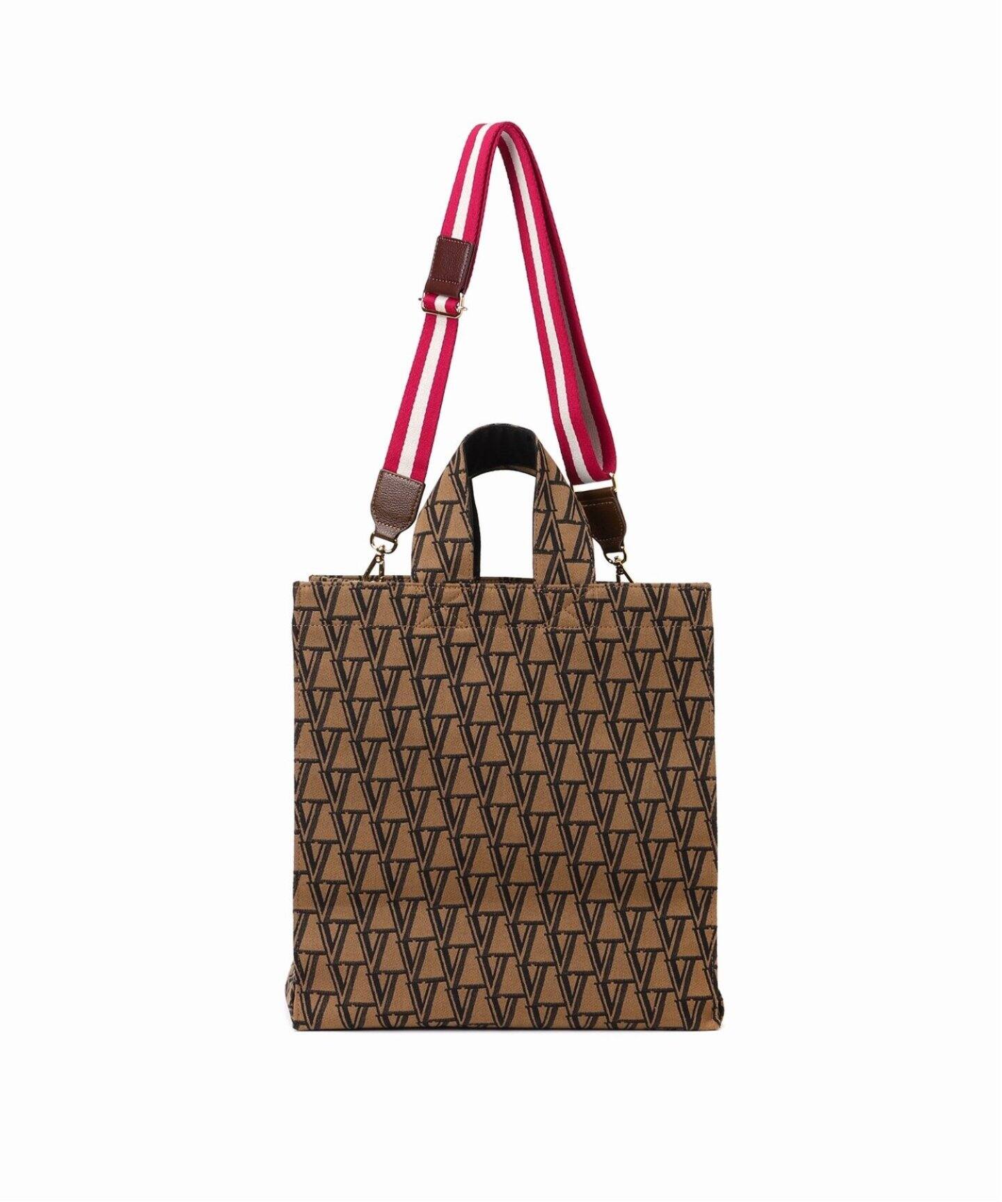 追加》VERMEILモノグラムロゴジャガードトート（トートバッグ  