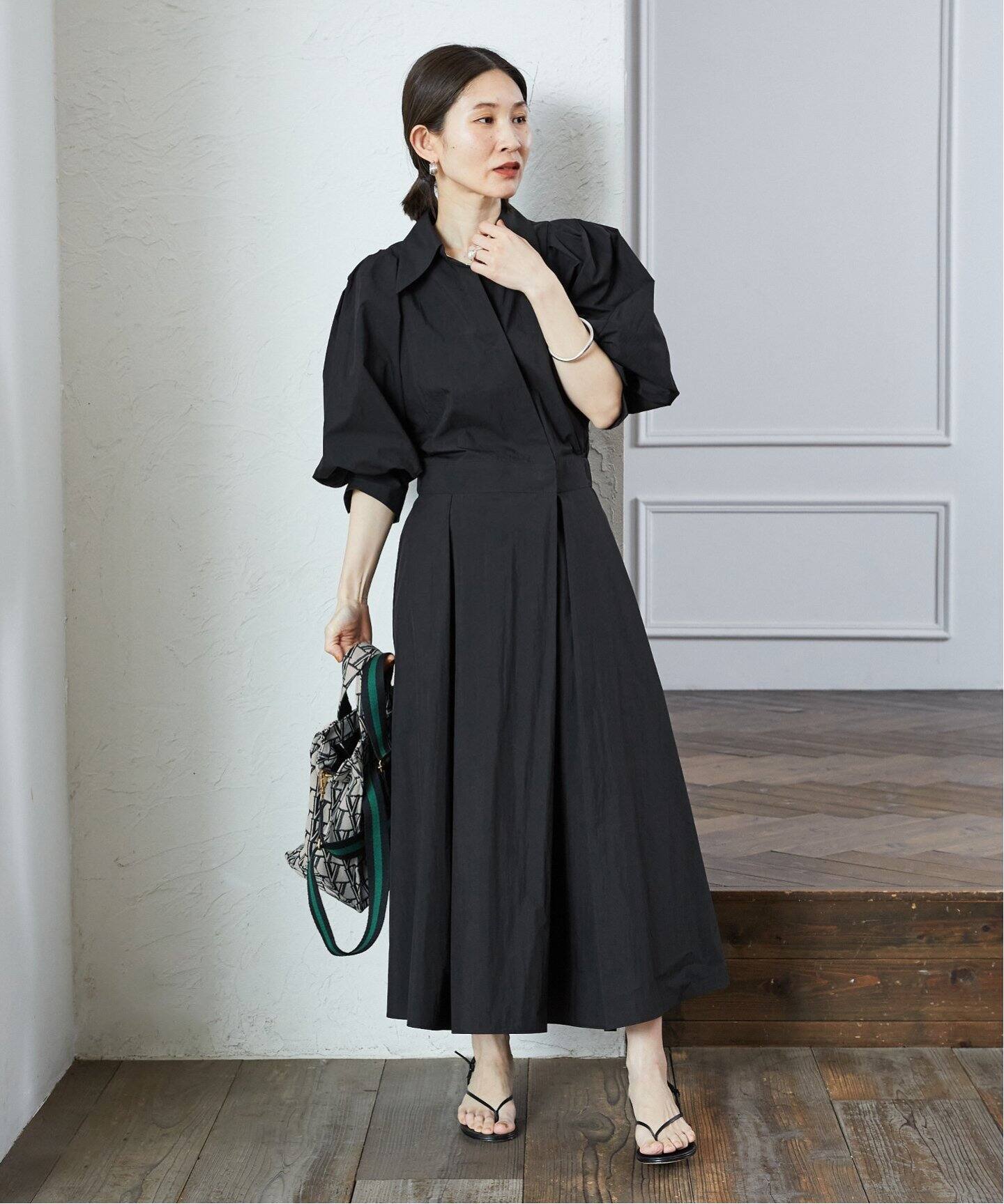 追加》VERMEILモノグラムロゴジャガードトートsmall（ショルダーバッグ  