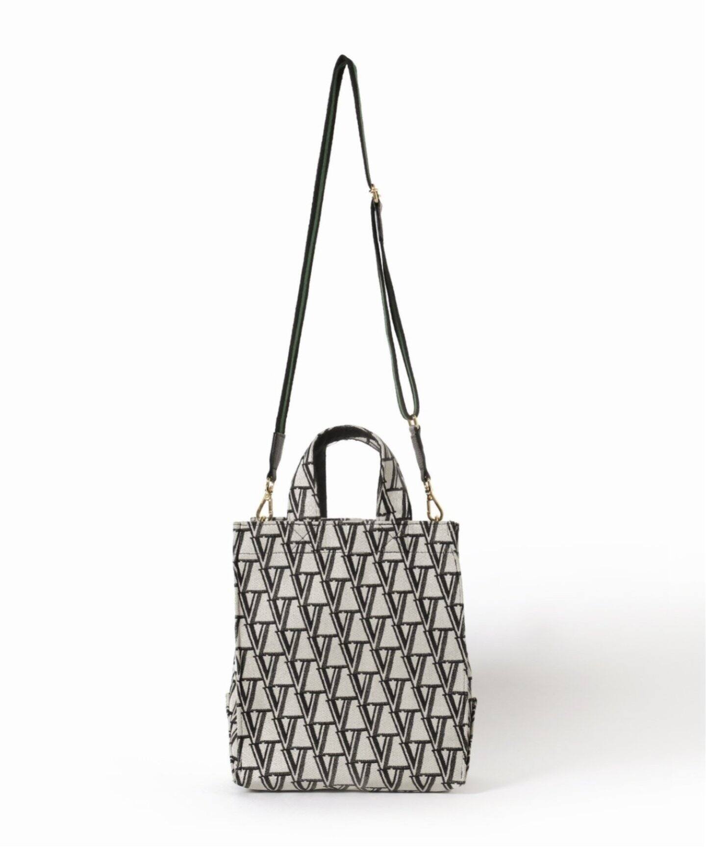 追加》VERMEILモノグラムロゴジャガードトートsmall（ショルダーバッグ  