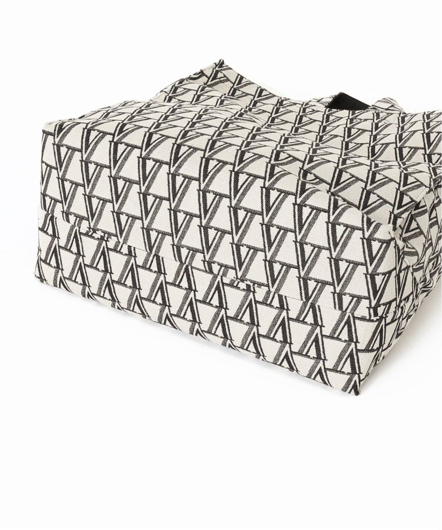 追加》VERMEILモノグラムロゴジャガードトート（トートバッグ  