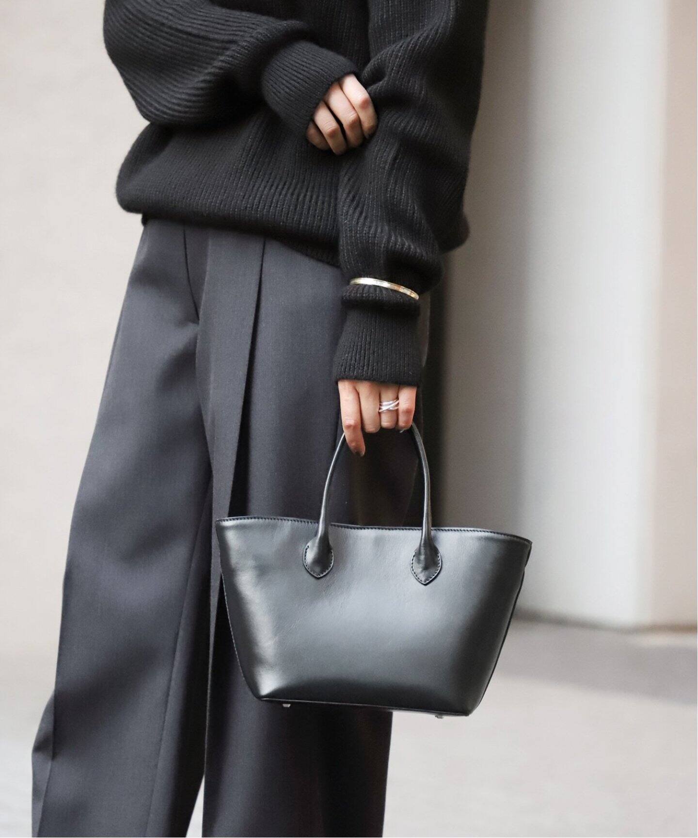 MAISON CANAU/メゾン カナウ】smooth leather トートバッグ（トート 