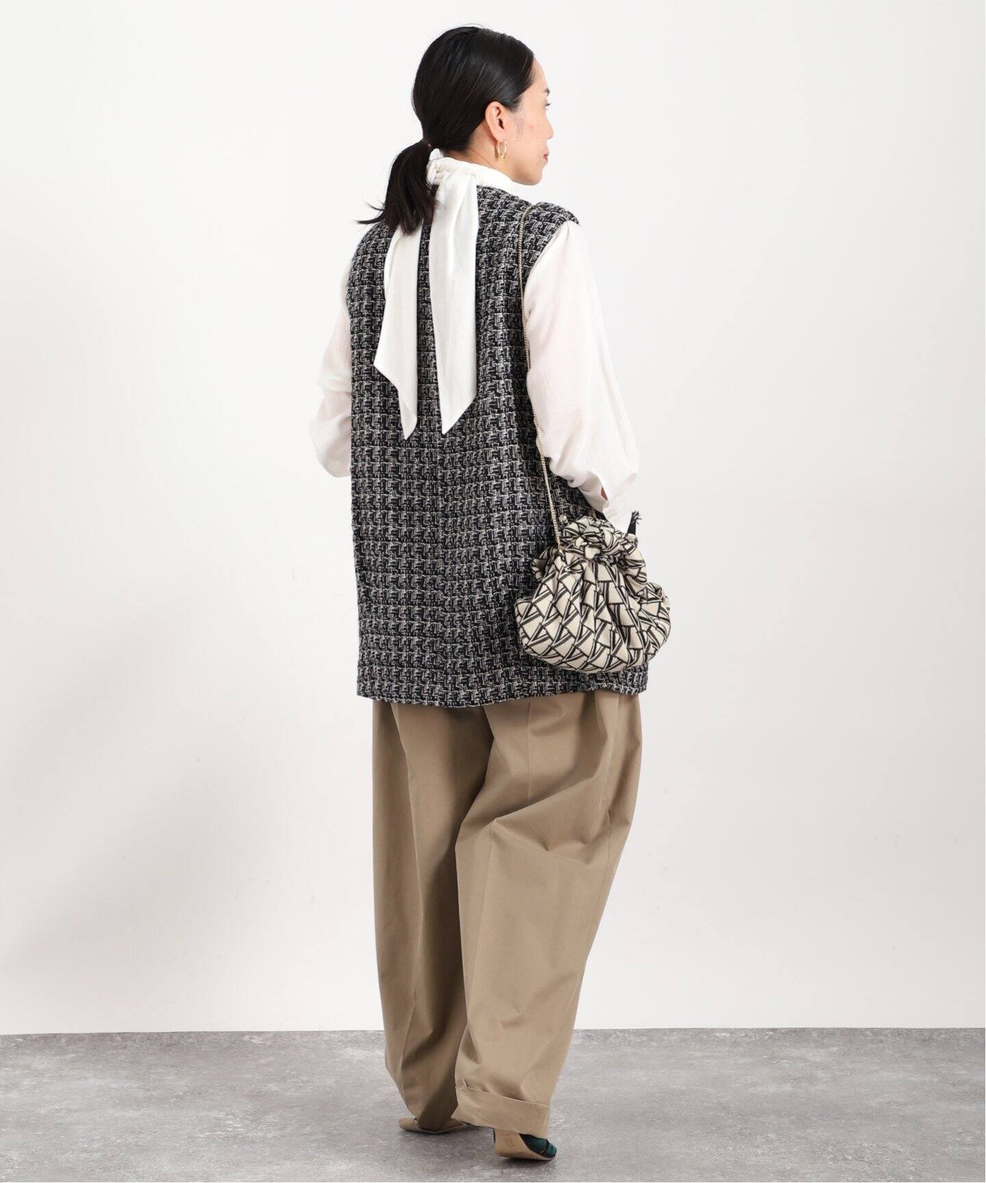 PAPYRUS/パピルス】VERMEIL オリジナルジャガードBAG（ショルダー  