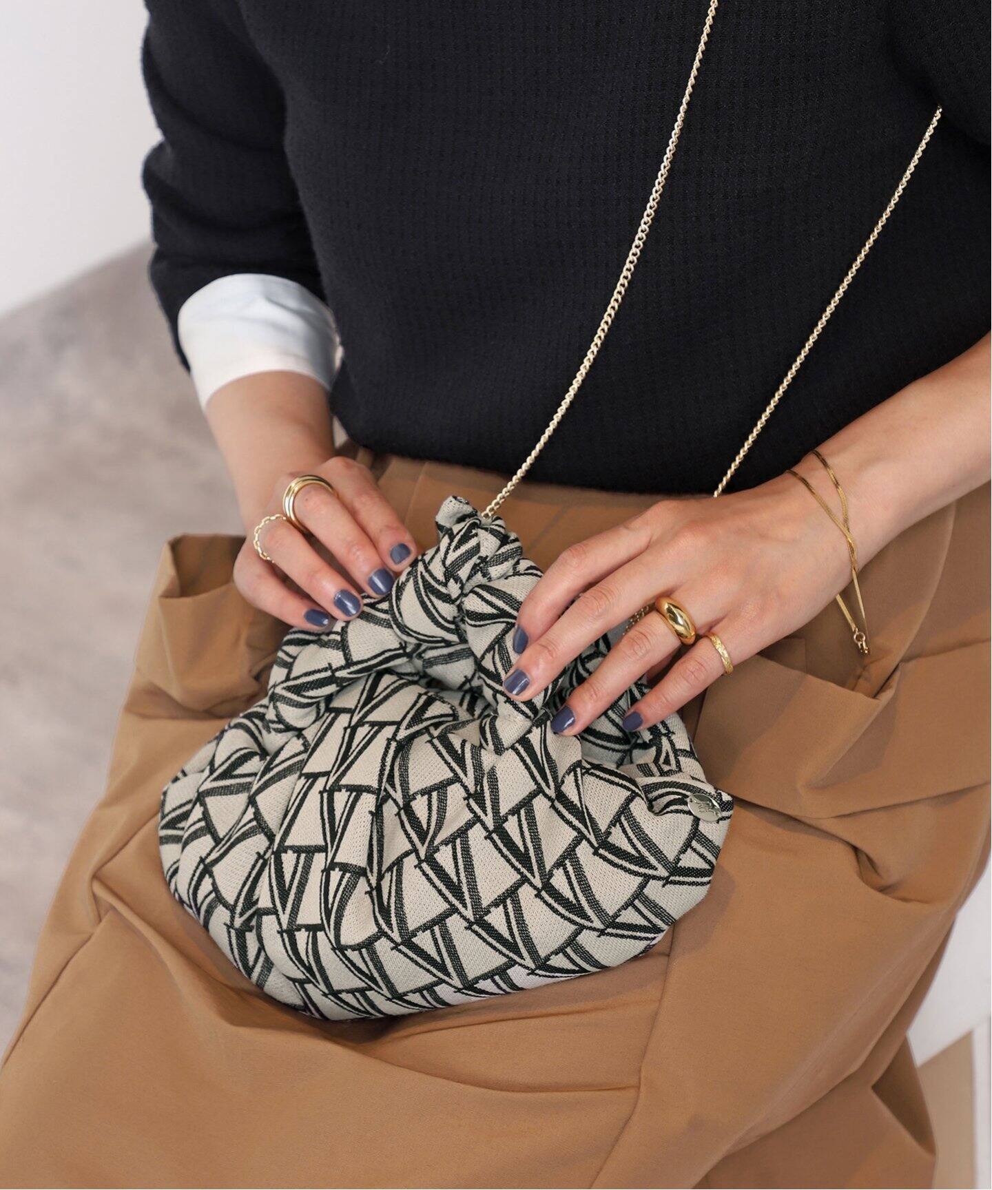 PAPYRUS/パピルス】VERMEIL オリジナルジャガードBAG（ショルダー  