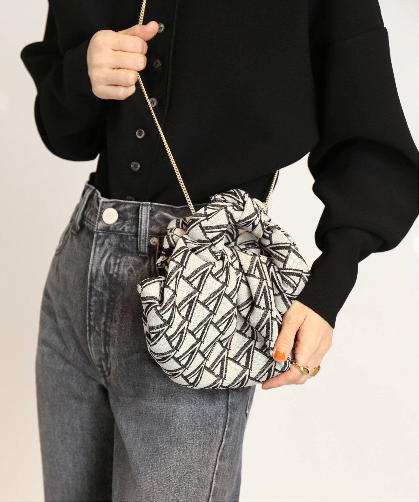 PAPYRUS/パピルス】VERMEIL オリジナルジャガードBAG（ショルダー  