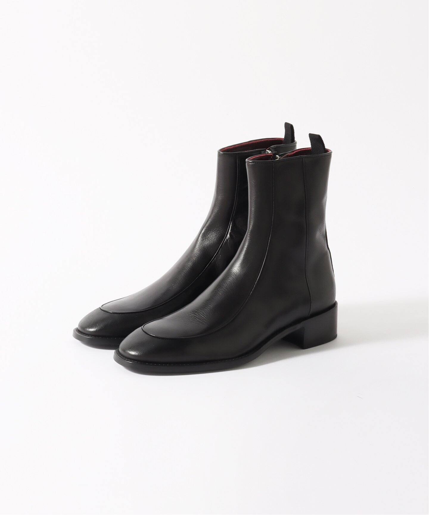 HUSBANDS / ハズバンズ】Zipped Boots（レザーシューズ）｜L