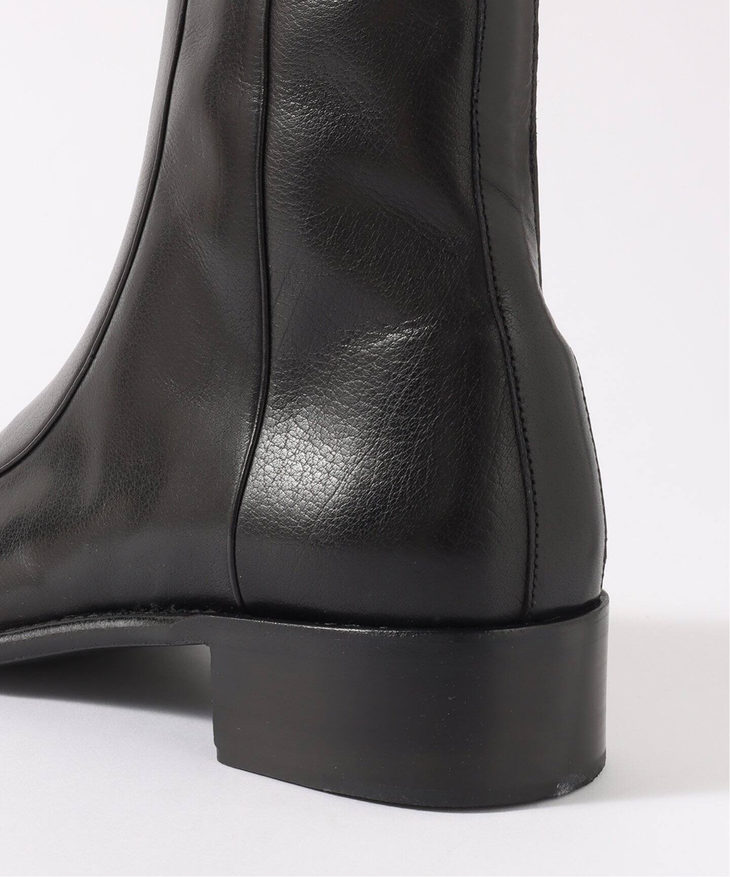 HUSBANDS / ハズバンズ】Zipped Boots（レザーシューズ）｜L