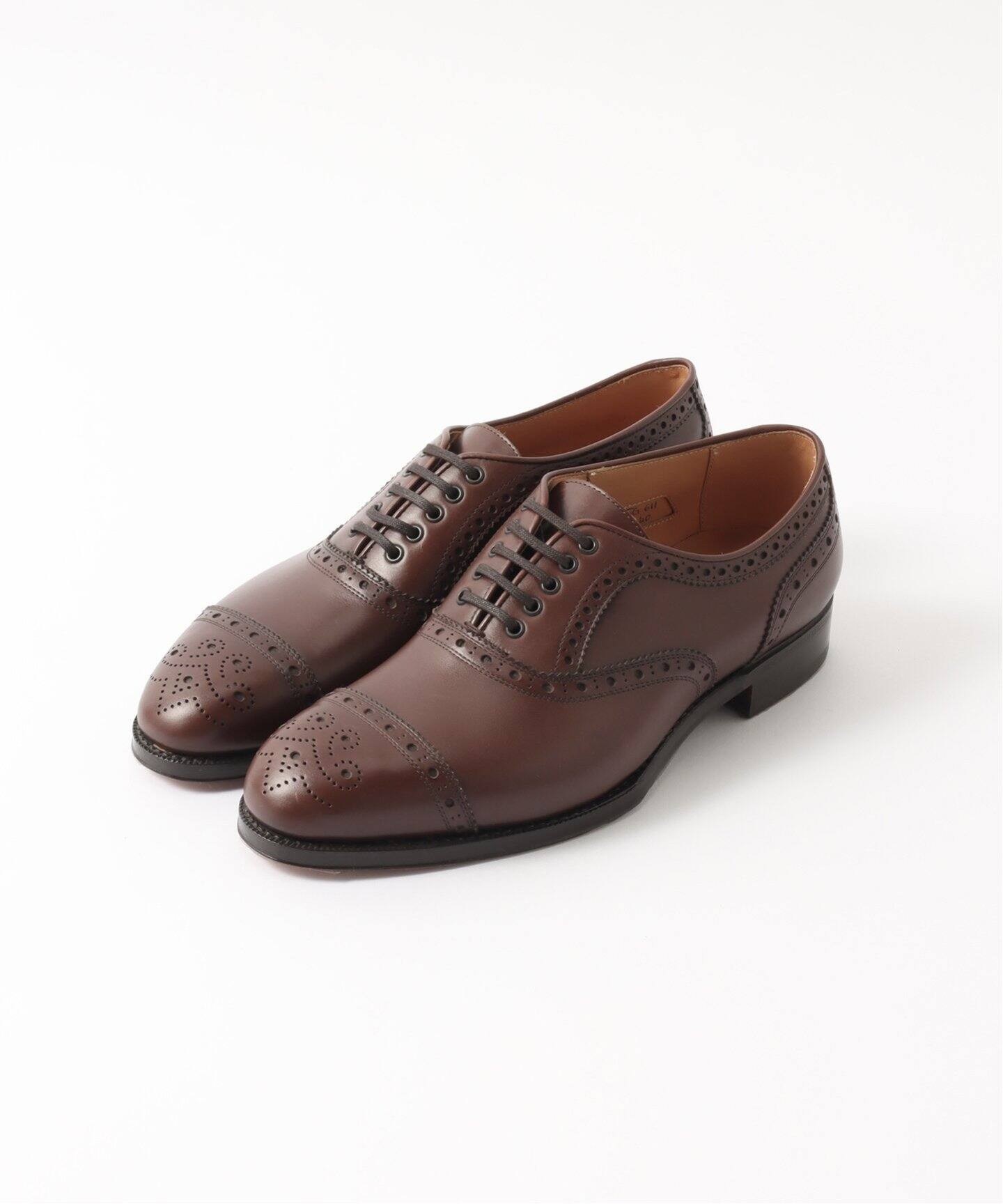 F.LLI GIACOMETTI / フラテッリ ジャコメッティ】S.BROGUE（レザー 