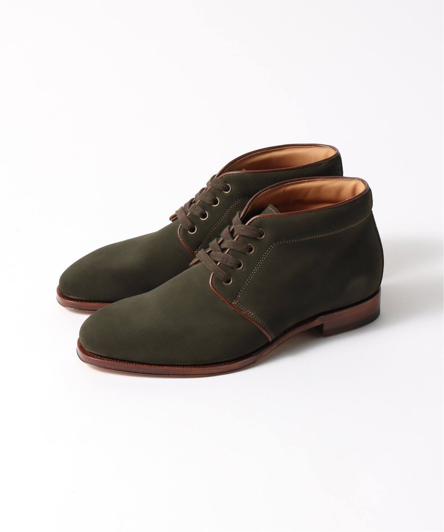 F.LLI GIACOMETTI / フラテッリ ジャコメッティ】CHUKKA（レザー 