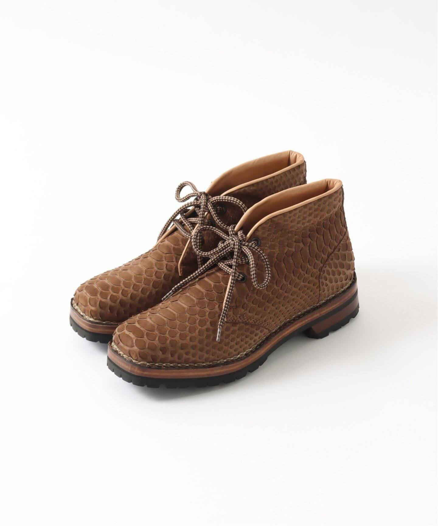 F.LLI GIACOMETTI / フラテッリ ジャコメッティ】CHUKKA PITONE 