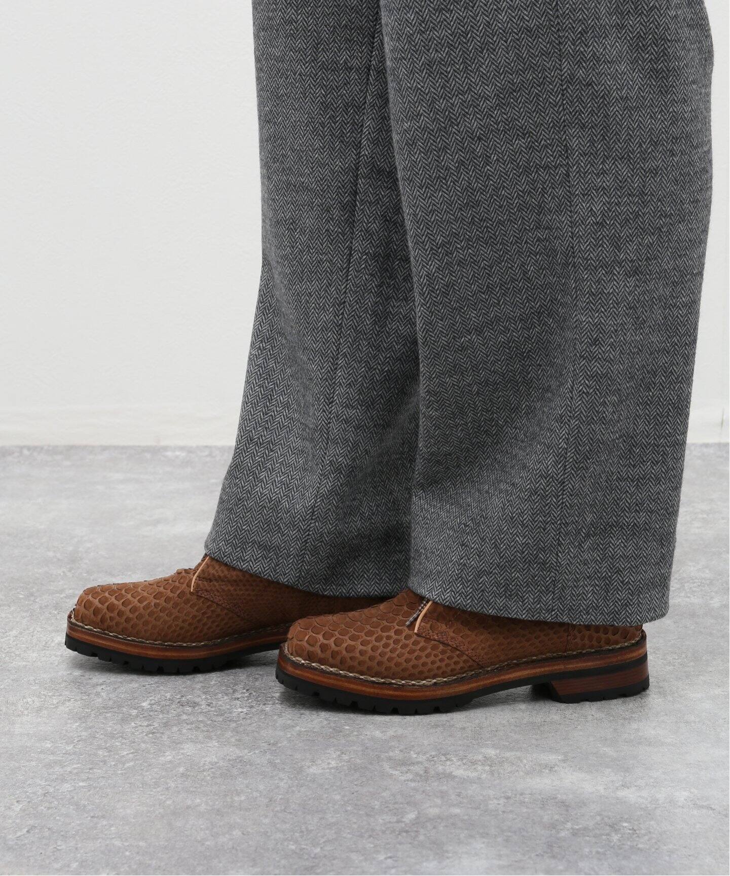 F.LLI GIACOMETTI / フラテッリ ジャコメッティ】CHUKKA PITONE 