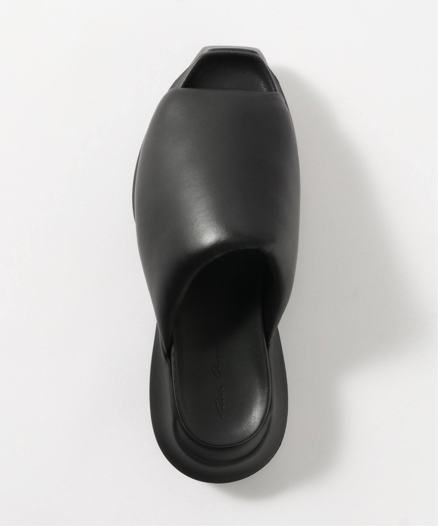 RICK OWENS:RU01C4817LLP-099:GETH PUFFER SLIDE（サンダル）｜BOICE 