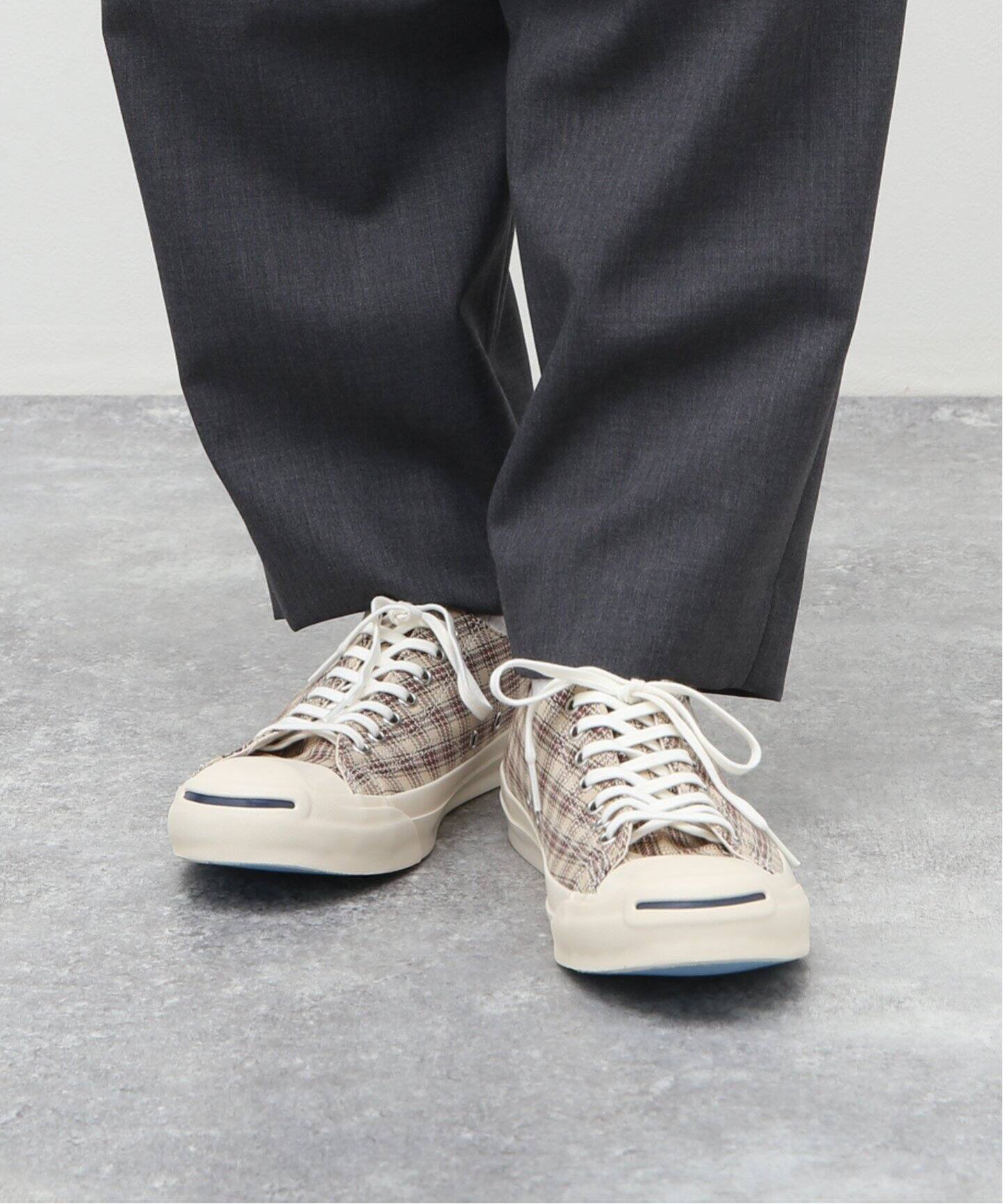 CONVERSE:3301060:JACK PURCELL US CHECK（スニーカー）｜BOICE FROM 