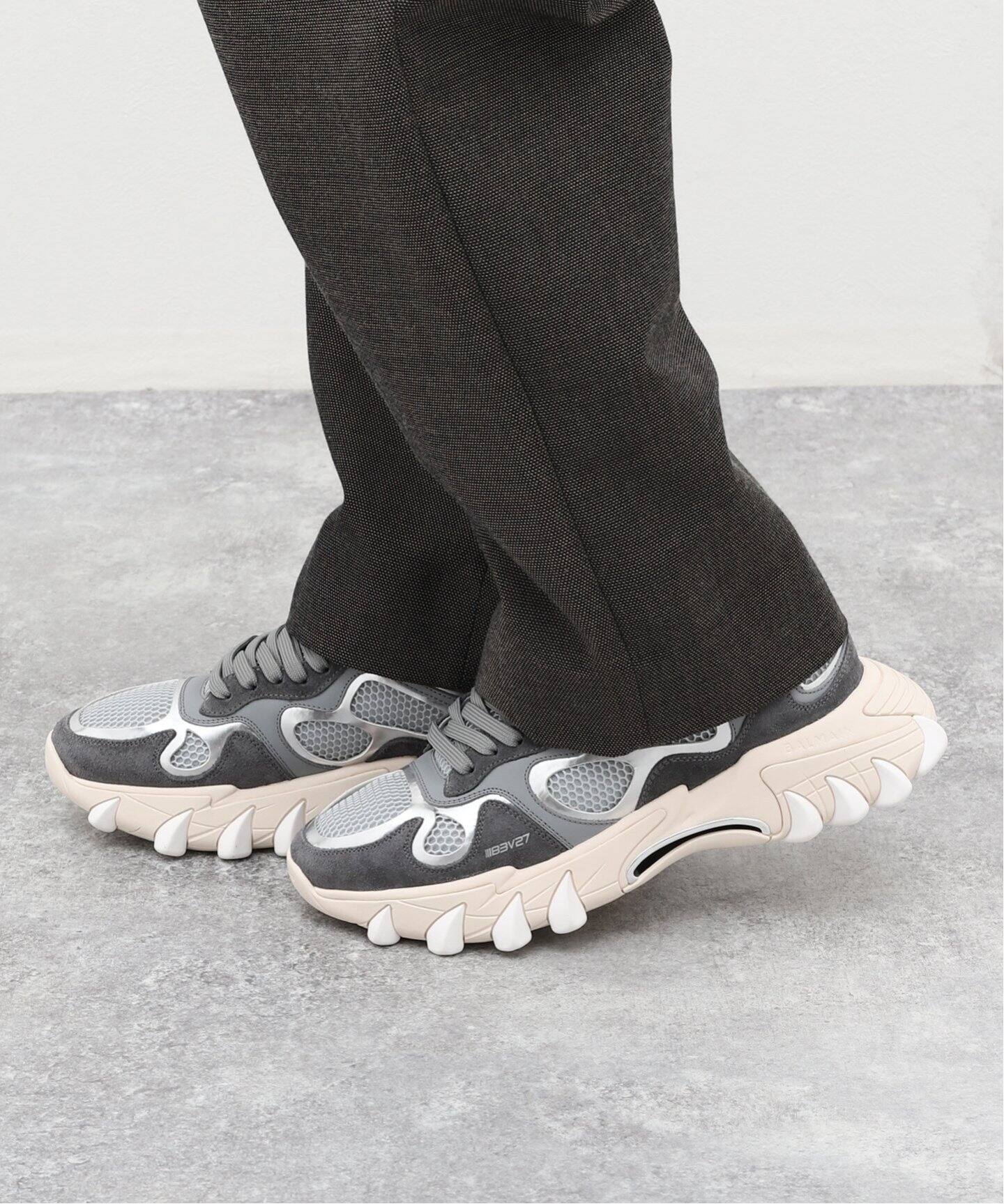 BALMAIN:AM0VI327TWSM-YBG:B-EAST（スニーカー）｜BOICE FROM 