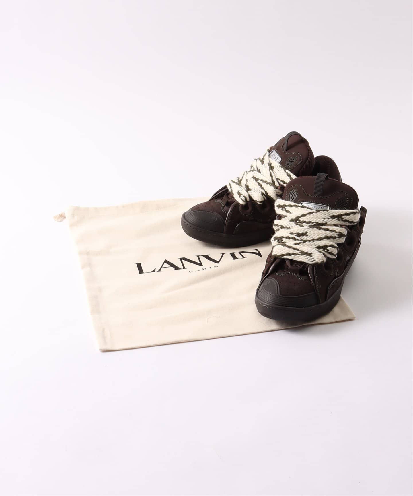 LANVIN:SKRK11WOOL-H23-652:CURB SNEAKERS（スニーカー）｜BOICE FROM