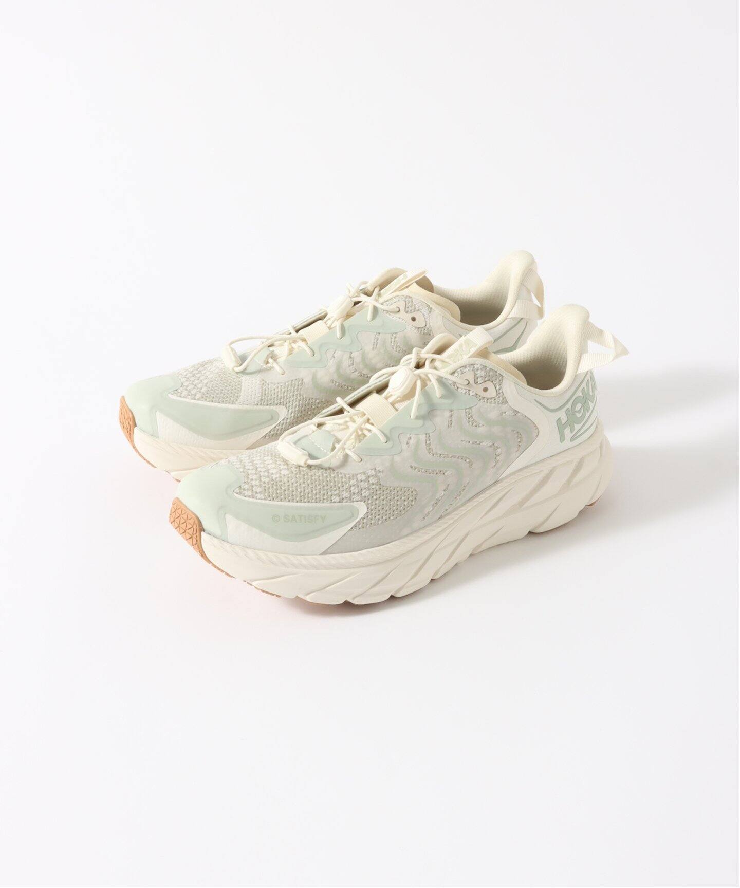 HOKA ONE ONE:1143450-CTWW:CLIFTON LS SATISFY RUN（スニーカー  