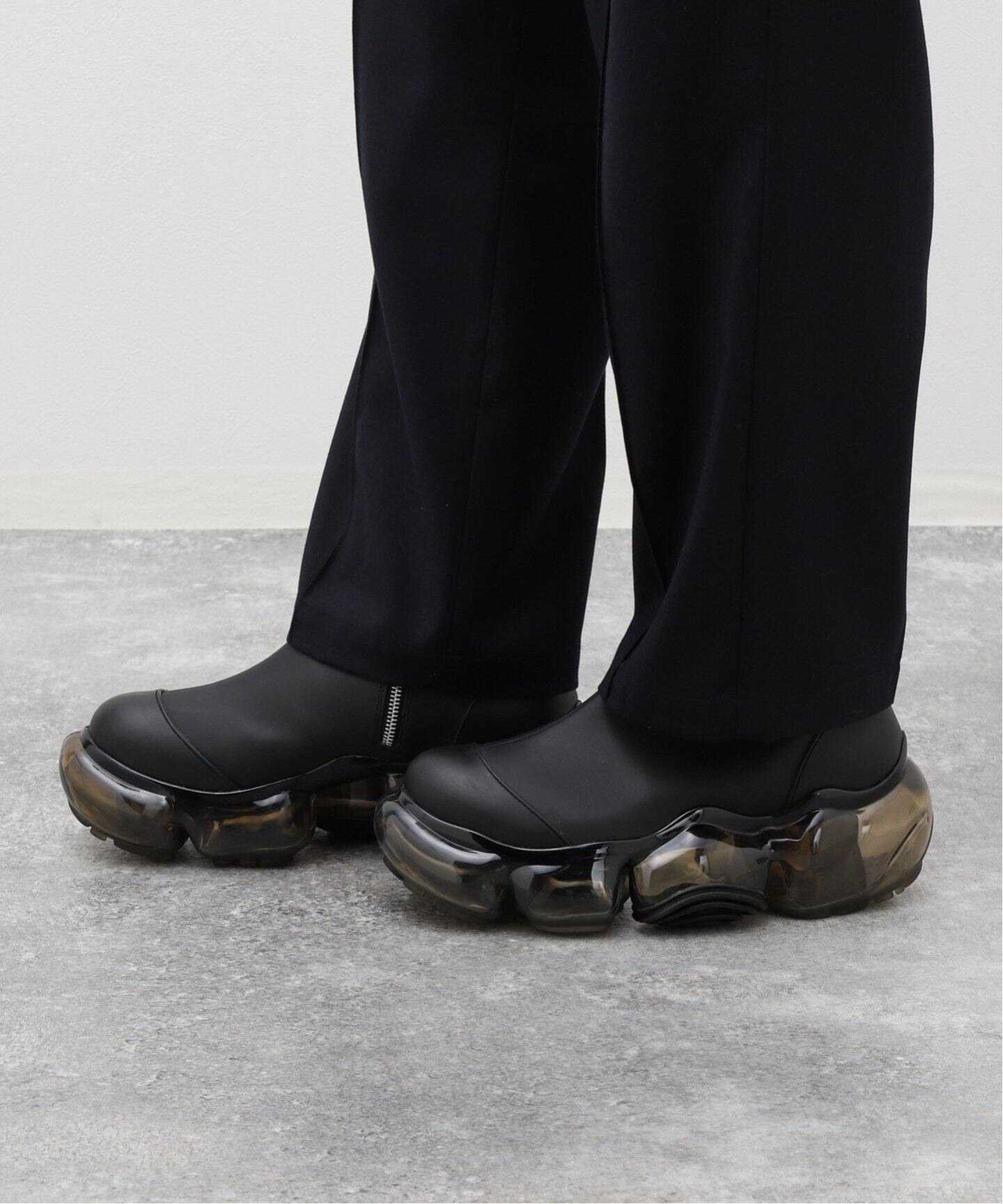 JOHN LAWRENCE SULLIVAN:7B003-0223-42-BLK:BUBBLE SOLE BOOTS 