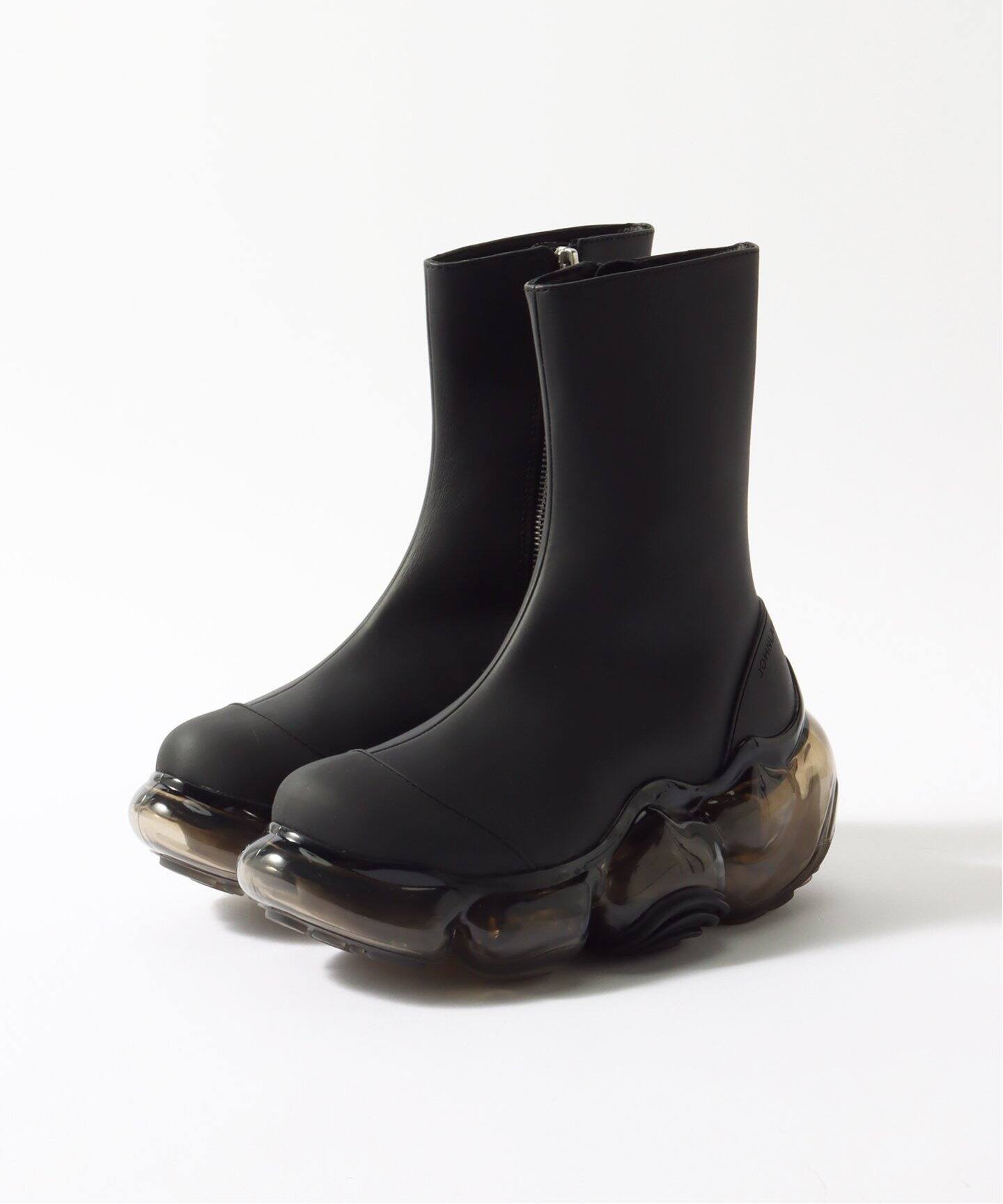JOHN LAWRENCE SULLIVAN:7B003-0223-42-BLK:BUBBLE SOLE BOOTS 