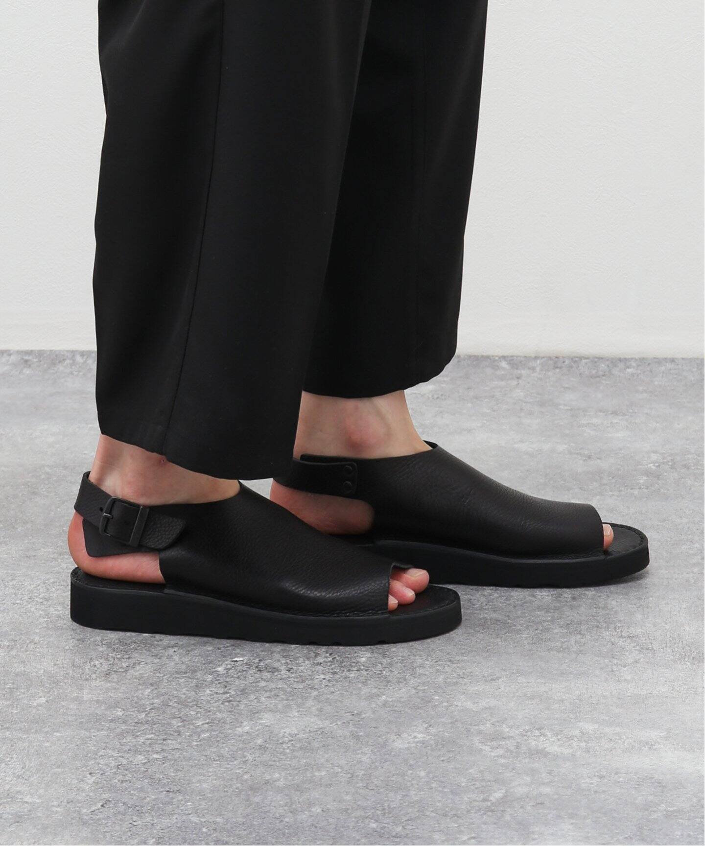 Fracap /フラカップ】BACKSTRAP SANDAL(MADE IN ITALY