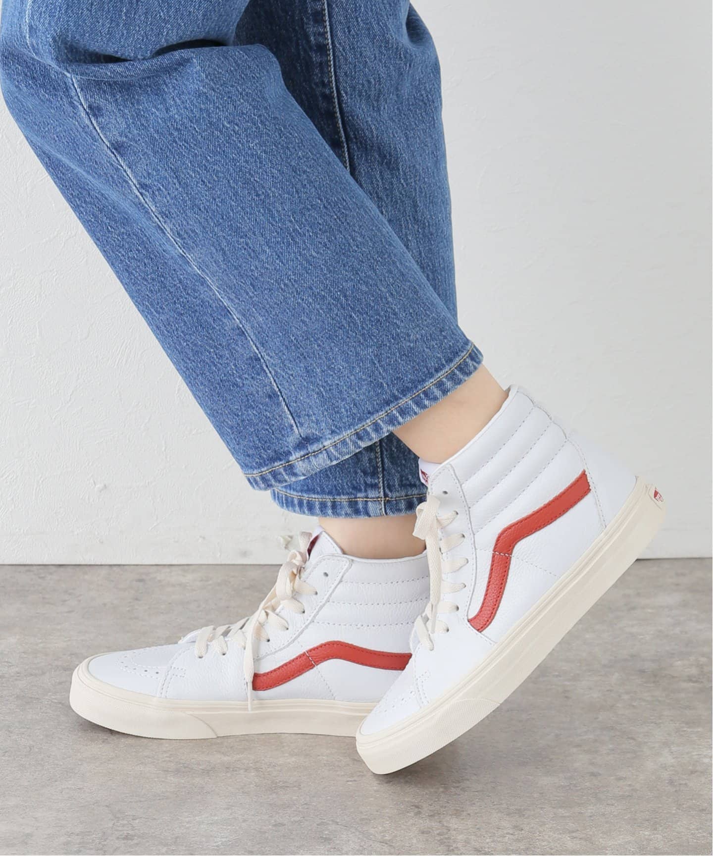 年末のプロモーション特価！ VANS FROM (LEATHER)（スニーカー）｜BOICE バンズ】SK8-HI / 靴