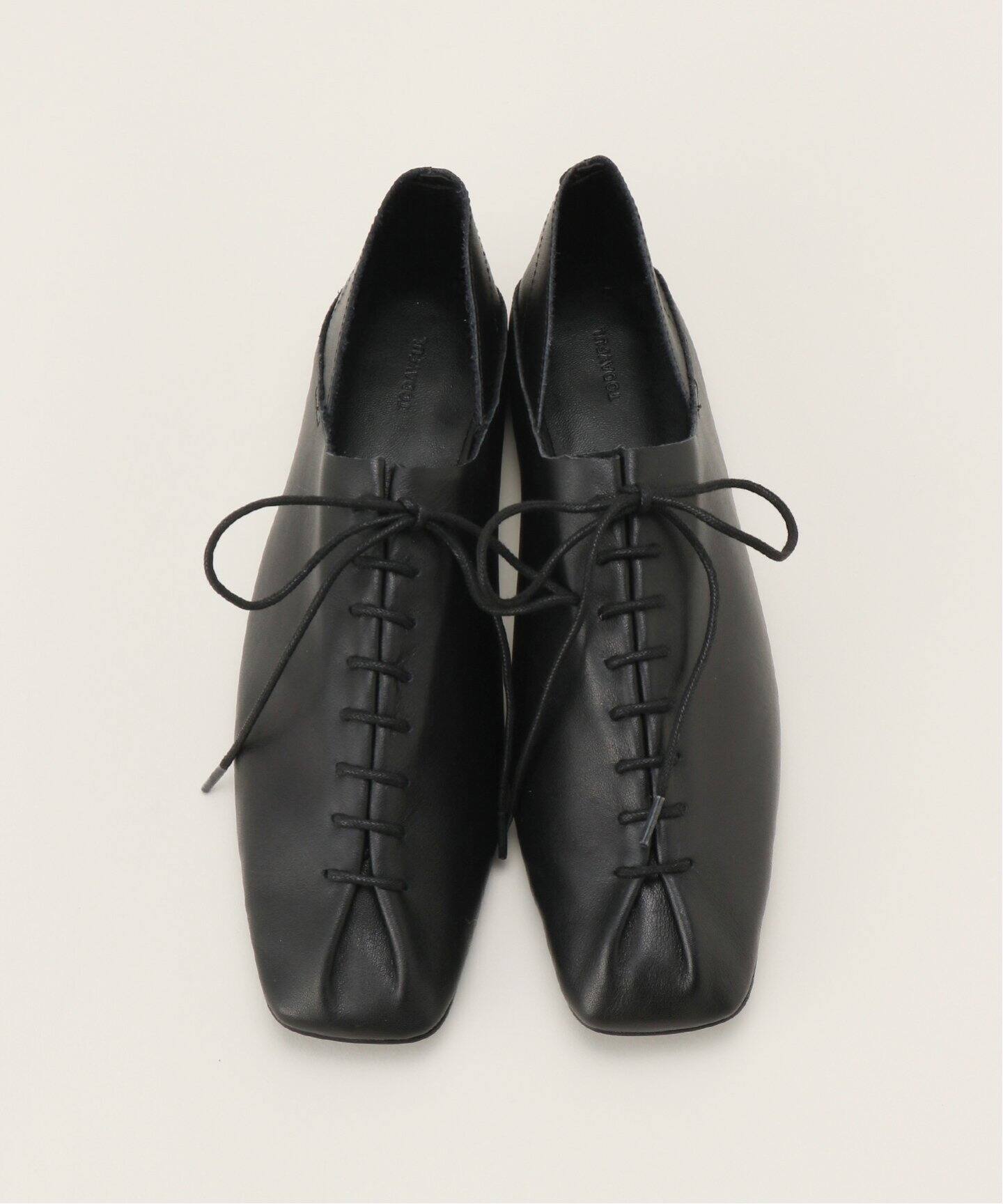 TODAYFUL / トゥデイフル】Laceup Leather Shoes（フラットシューズ 