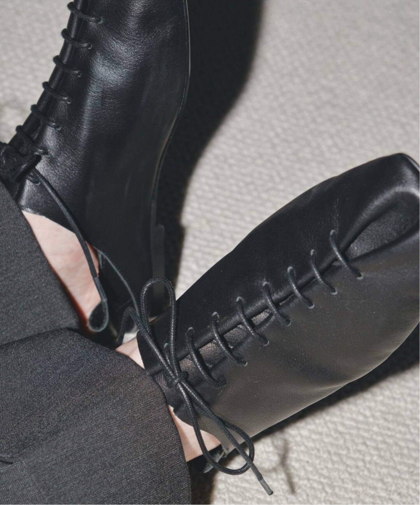 TODAYFUL / トゥデイフル】Laceup Leather Shoes（フラットシューズ 