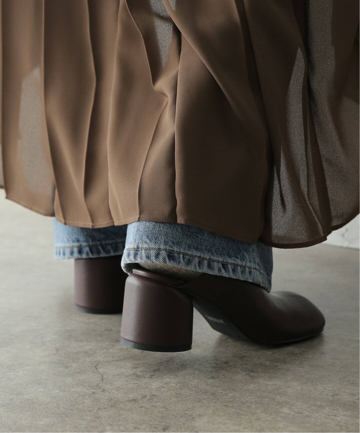 TODAYFUL / トゥデイフル】Chunky Heel Sabot（サンダル）｜BOICE FROM 