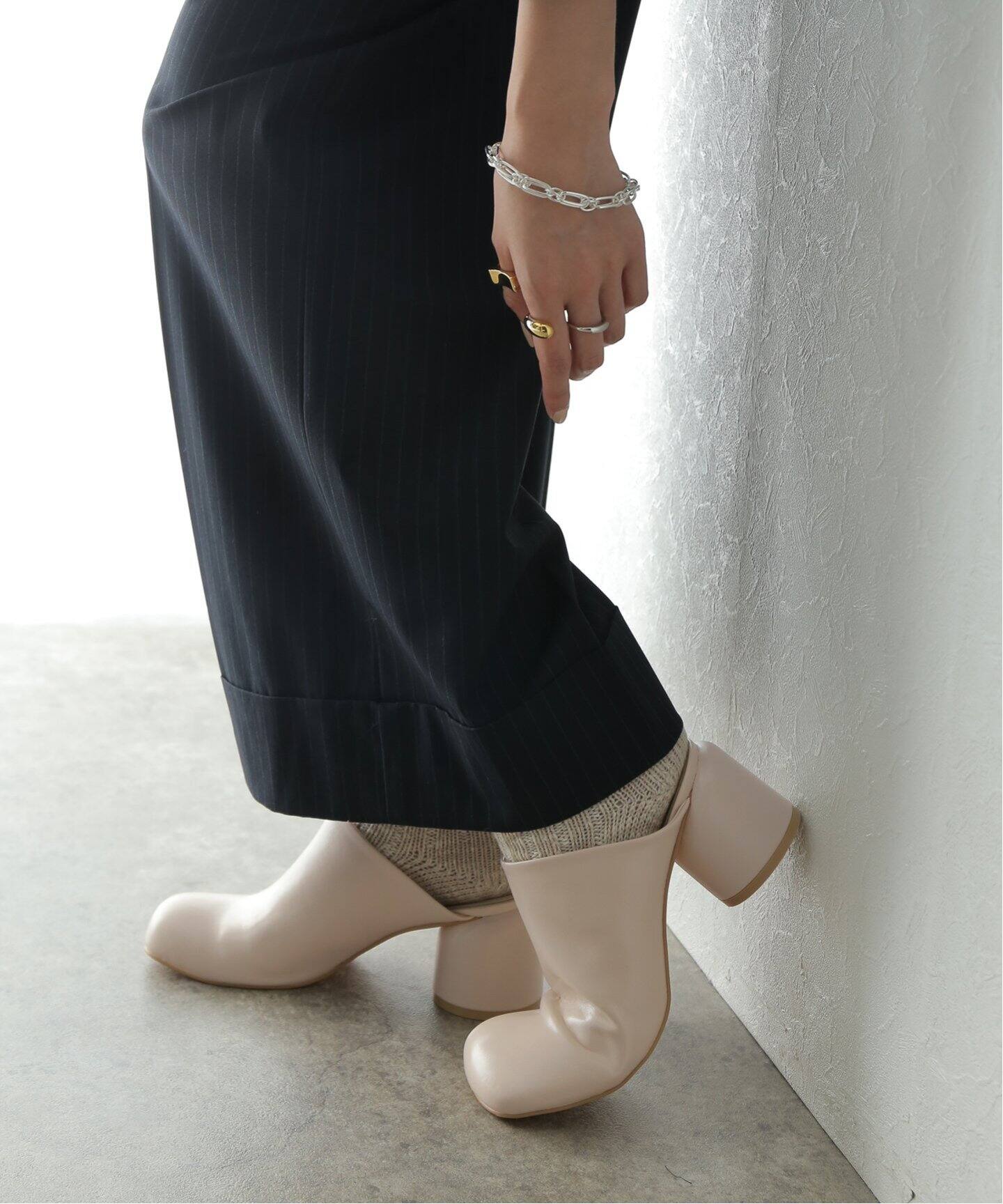 TODAYFUL / トゥデイフル】Chunky Heel Sabot（サンダル）｜BOICE FROM 