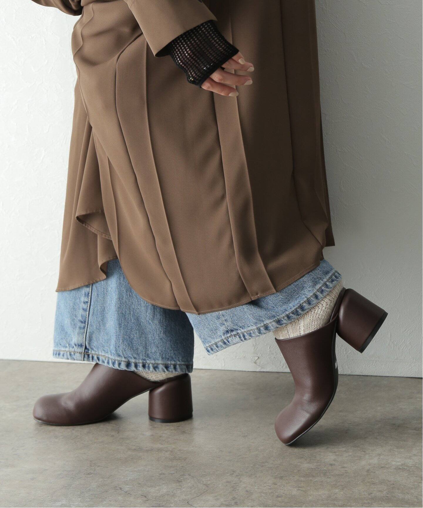 TODAYFUL / トゥデイフル】Chunky Heel Sabot（サンダル）｜BOICE FROM 