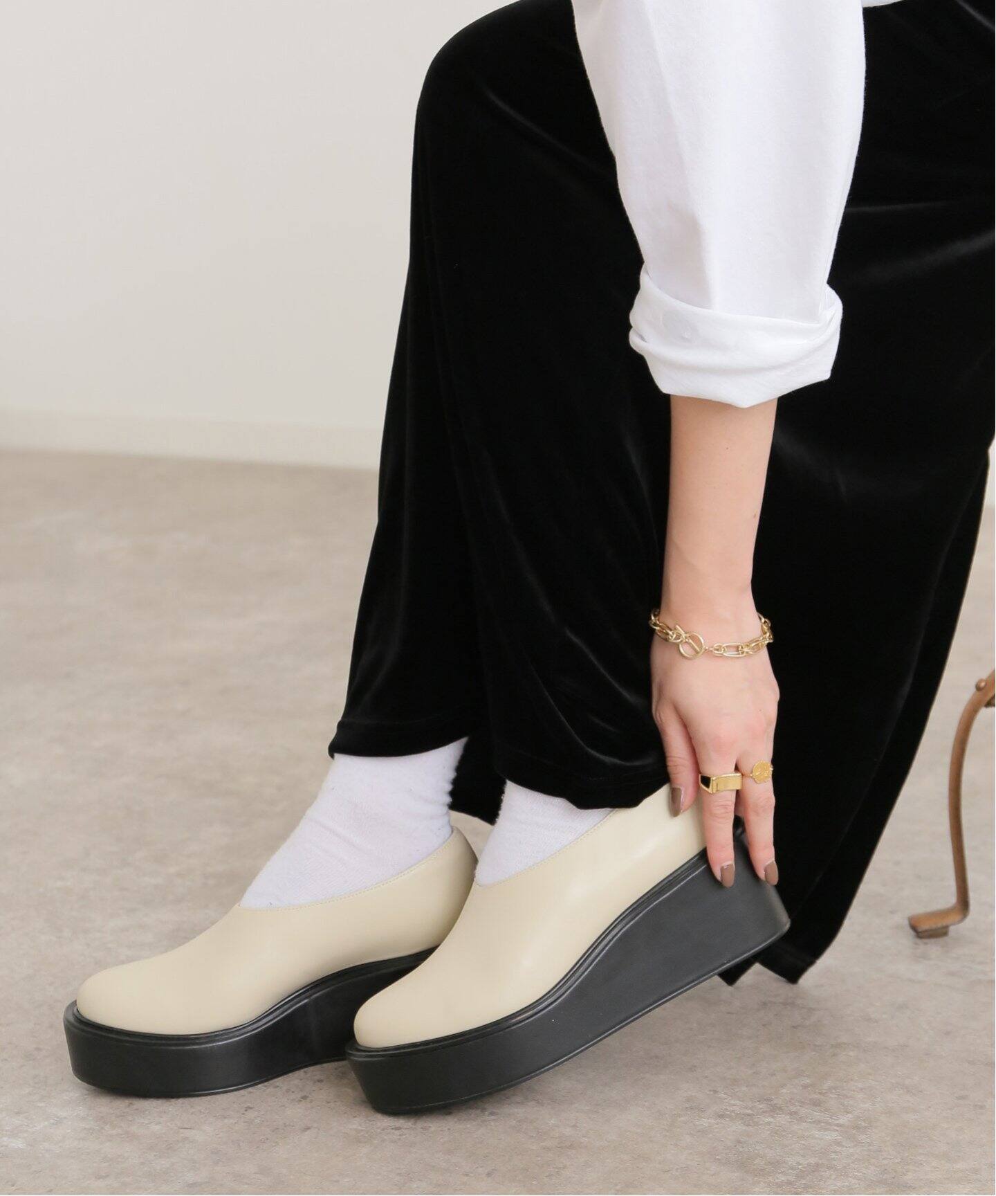 CLANE / クラネ】VOLUME SOLE SHOES（レザーシューズ）｜BOICE FROM 