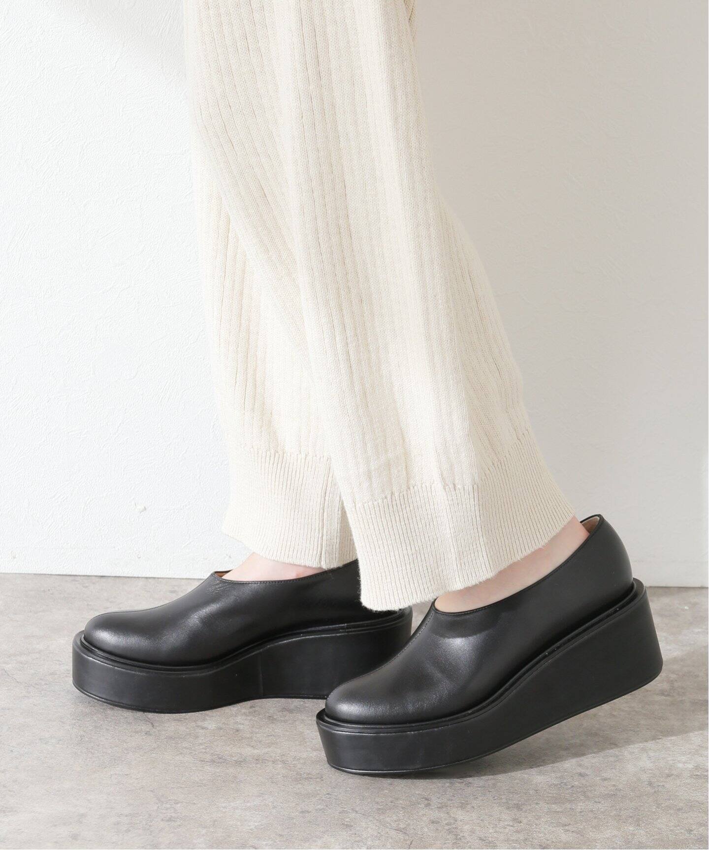 CLANE / クラネ】VOLUME SOLE SHOES（レザーシューズ）｜BOICE FROM 