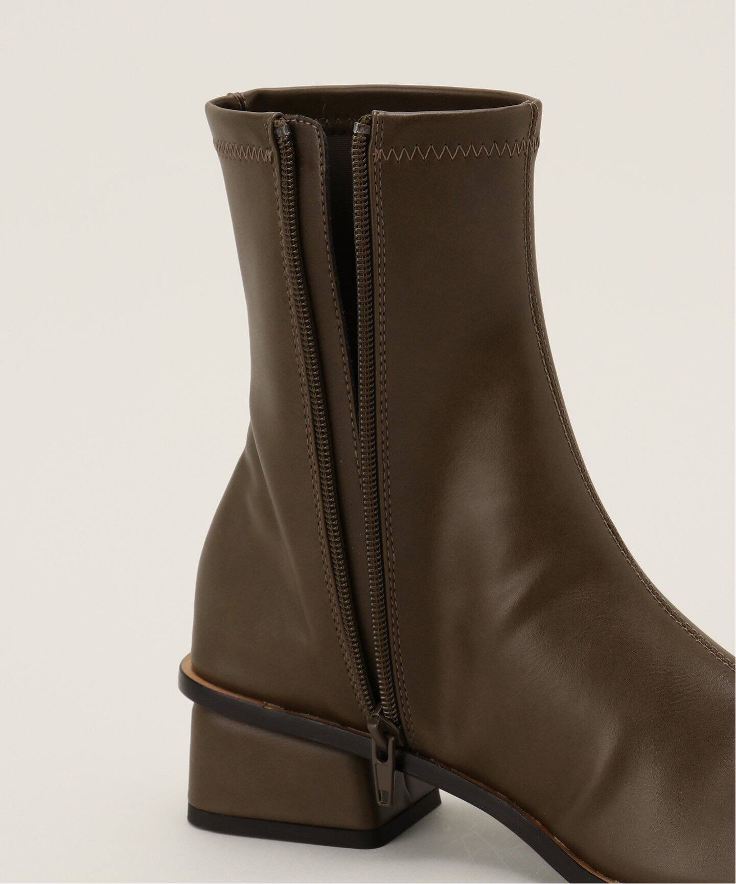 TODAYFUL / トゥデイフル】Stretch Leather Boots（ブーティ・ショート  