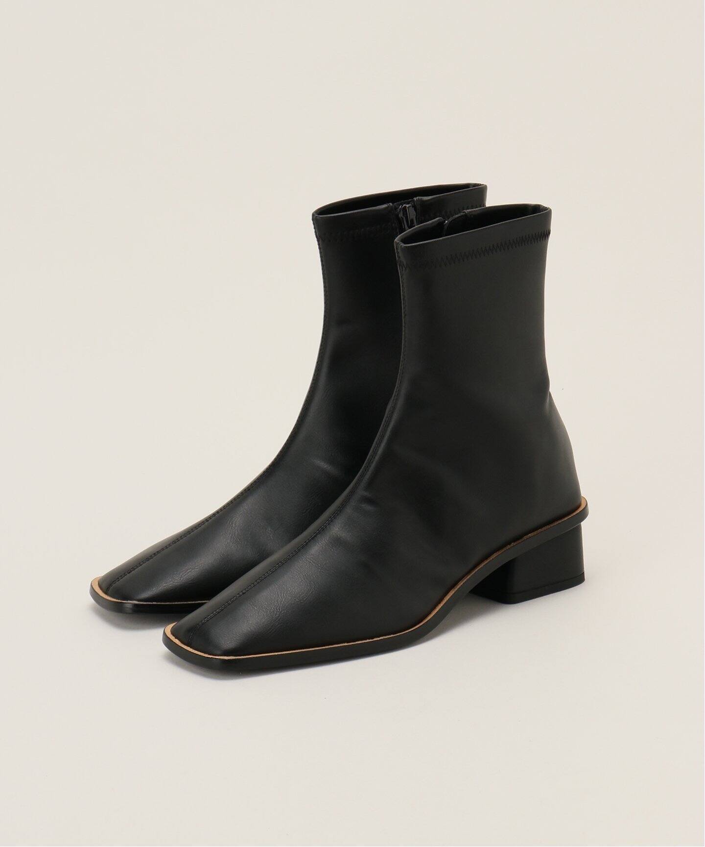 TODAYFUL / トゥデイフル】Stretch Leather Boots（ブーティ・ショート  