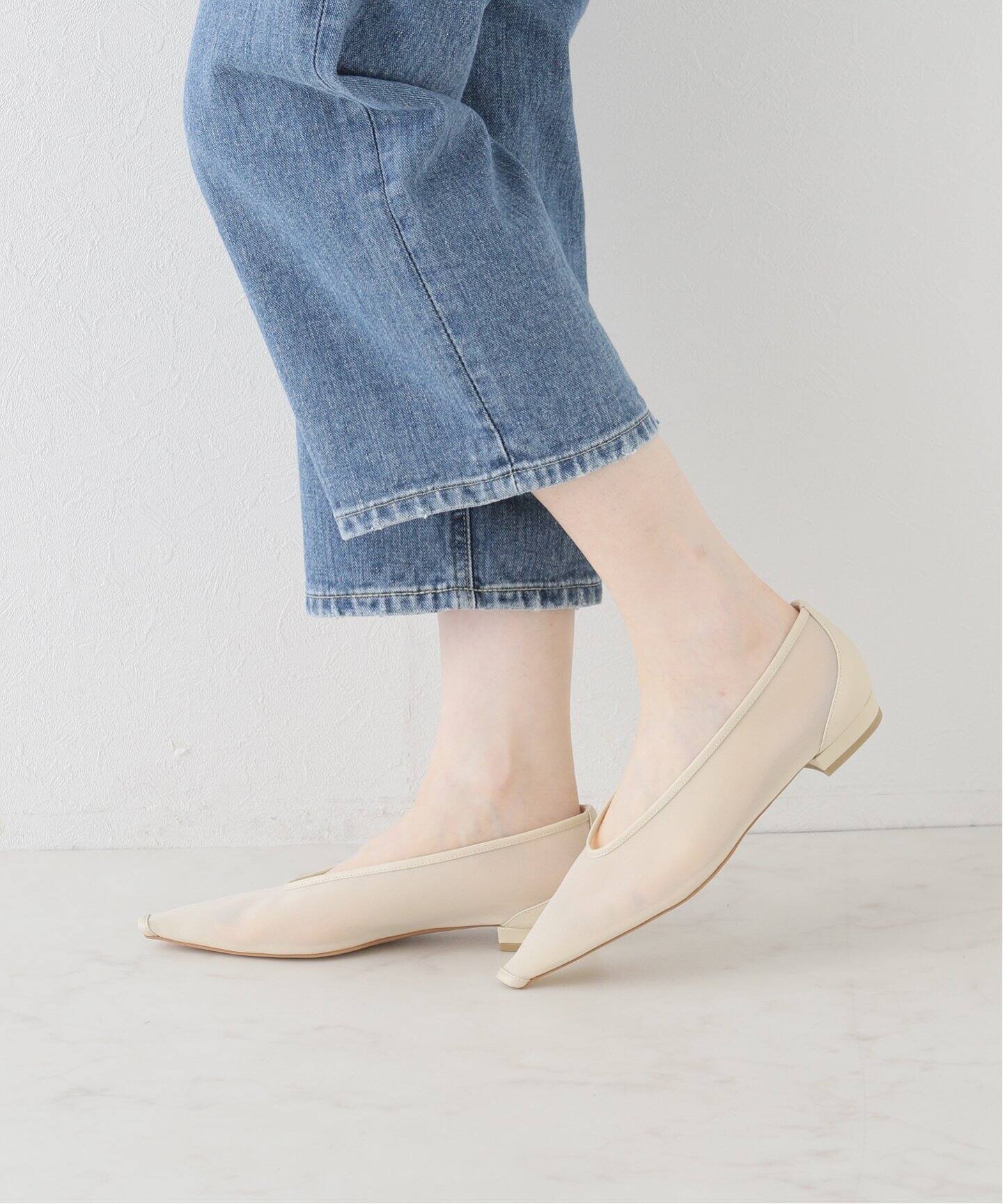 CLANE / クラネ】SHEER FLAT PUMPS（パンプス）｜BOICE FROM BAYCREW