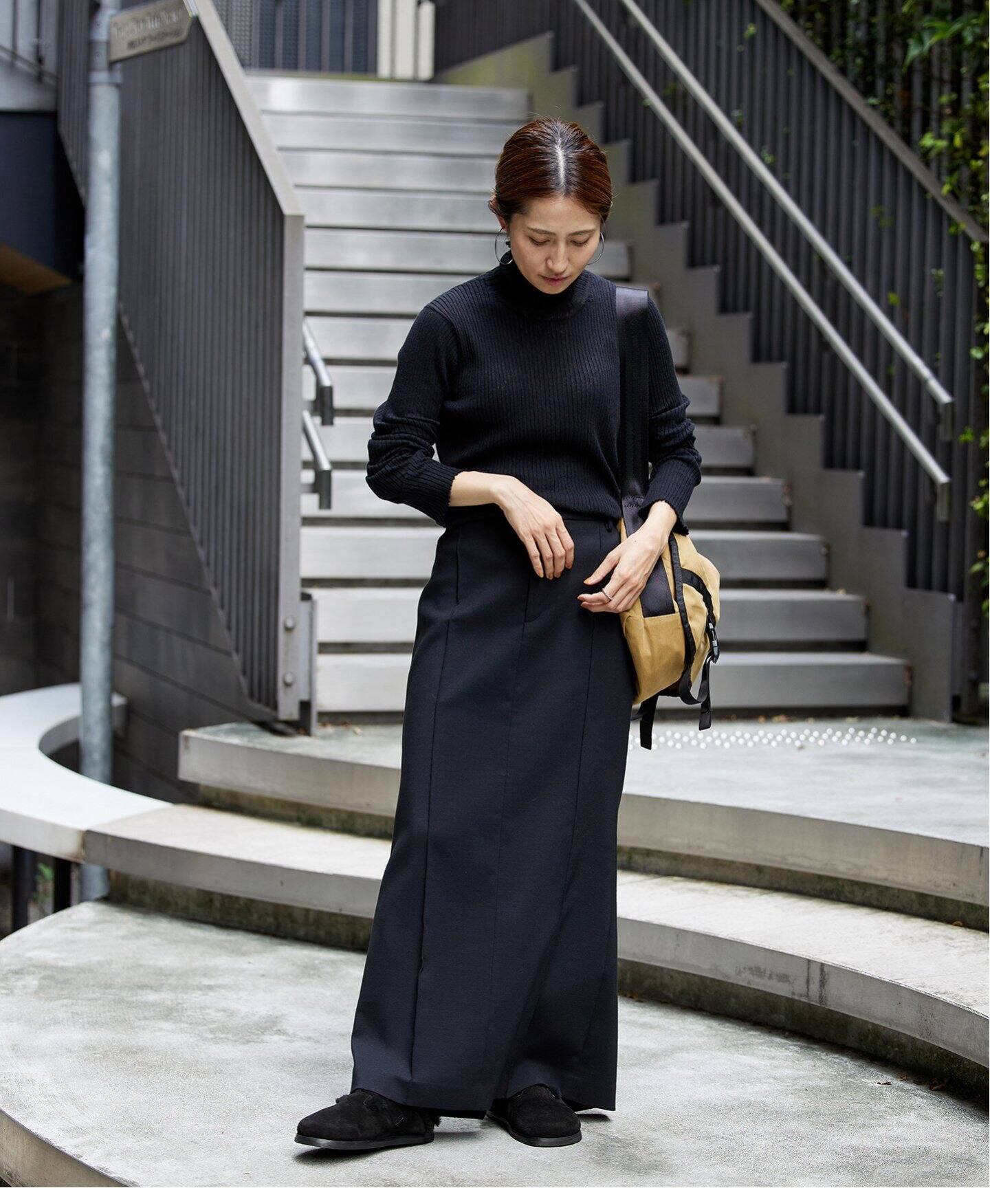 CORSO ROMA 9/コルソローマ】バックル付きファーサンダル（スリッポン 
